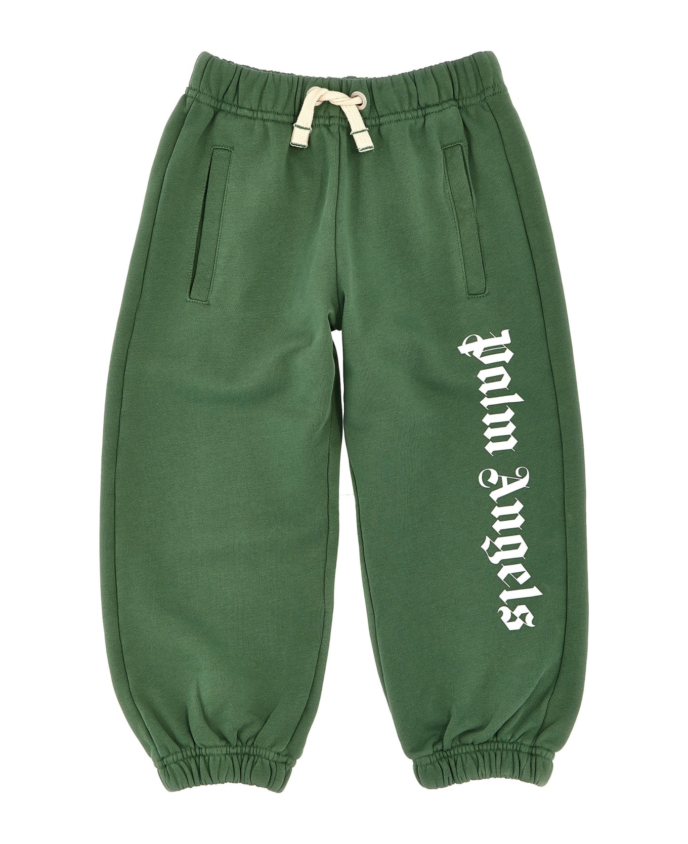 Palm Angels 'classic Overlogo' Joggers - Green ボトムス