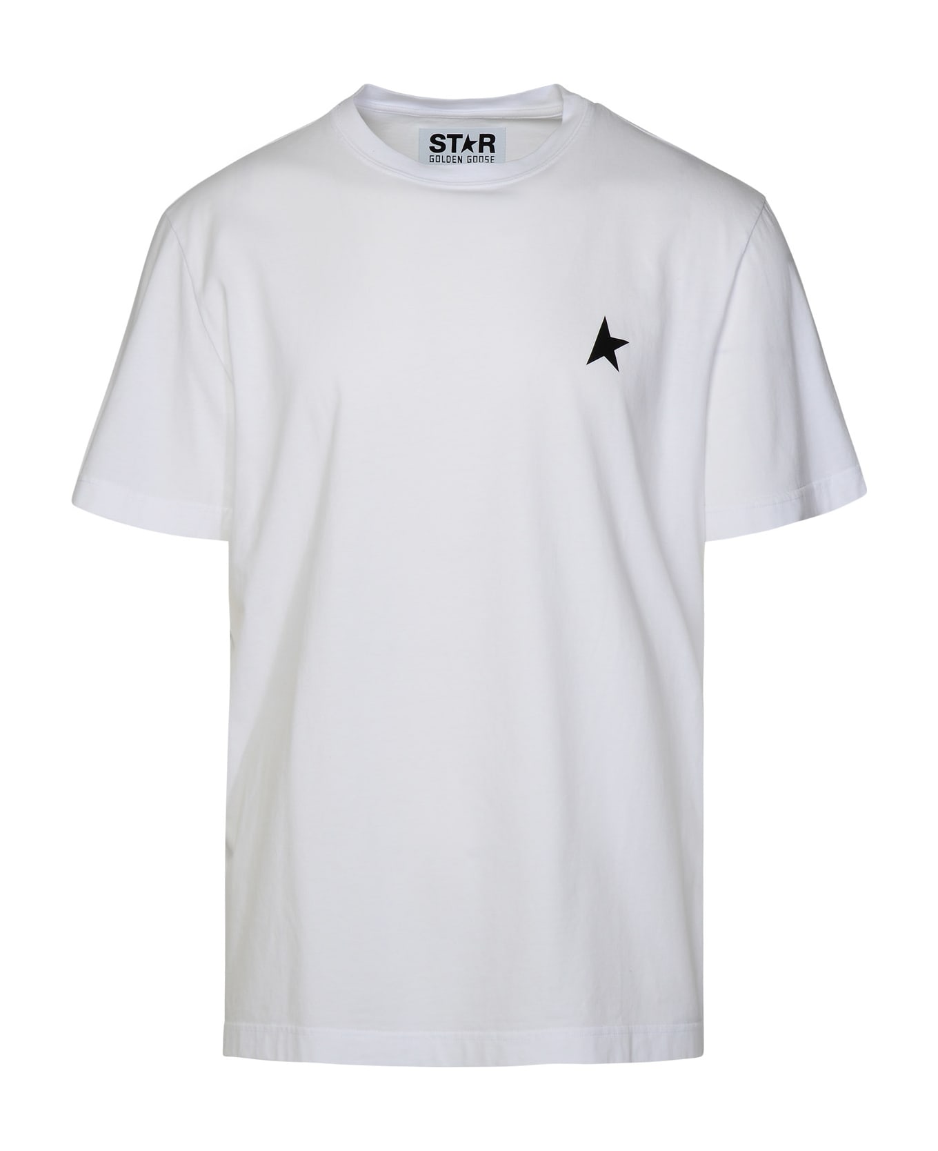 Golden Goose Star White Cotton T-shirt - White