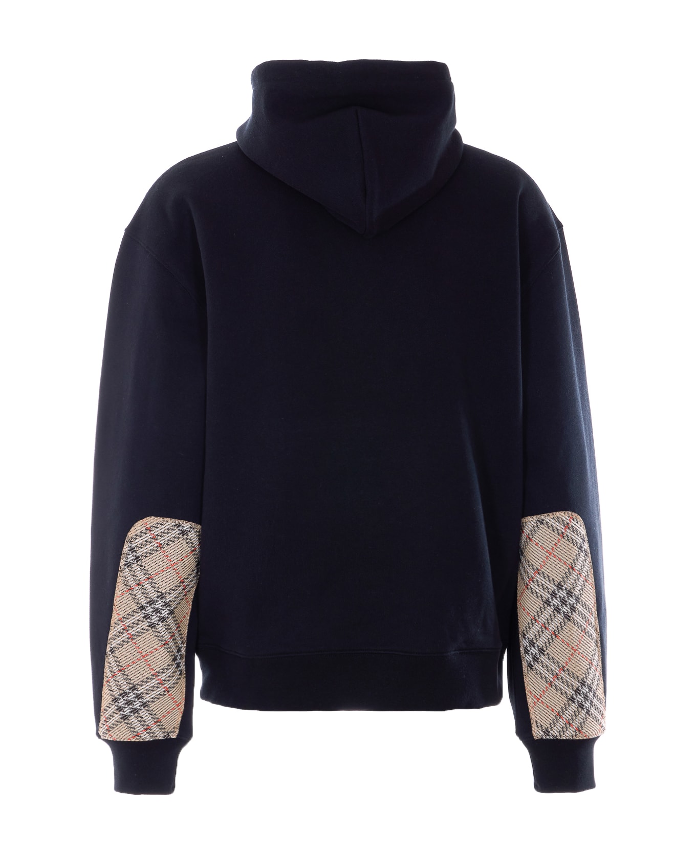 Burberry Knight Stamp Hoodie - Black