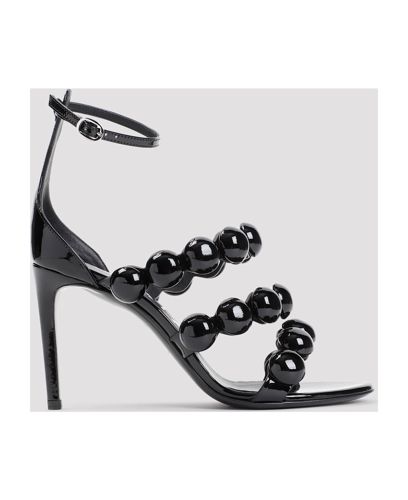 Alaia Alaïa 3 Straps Sandal - Black