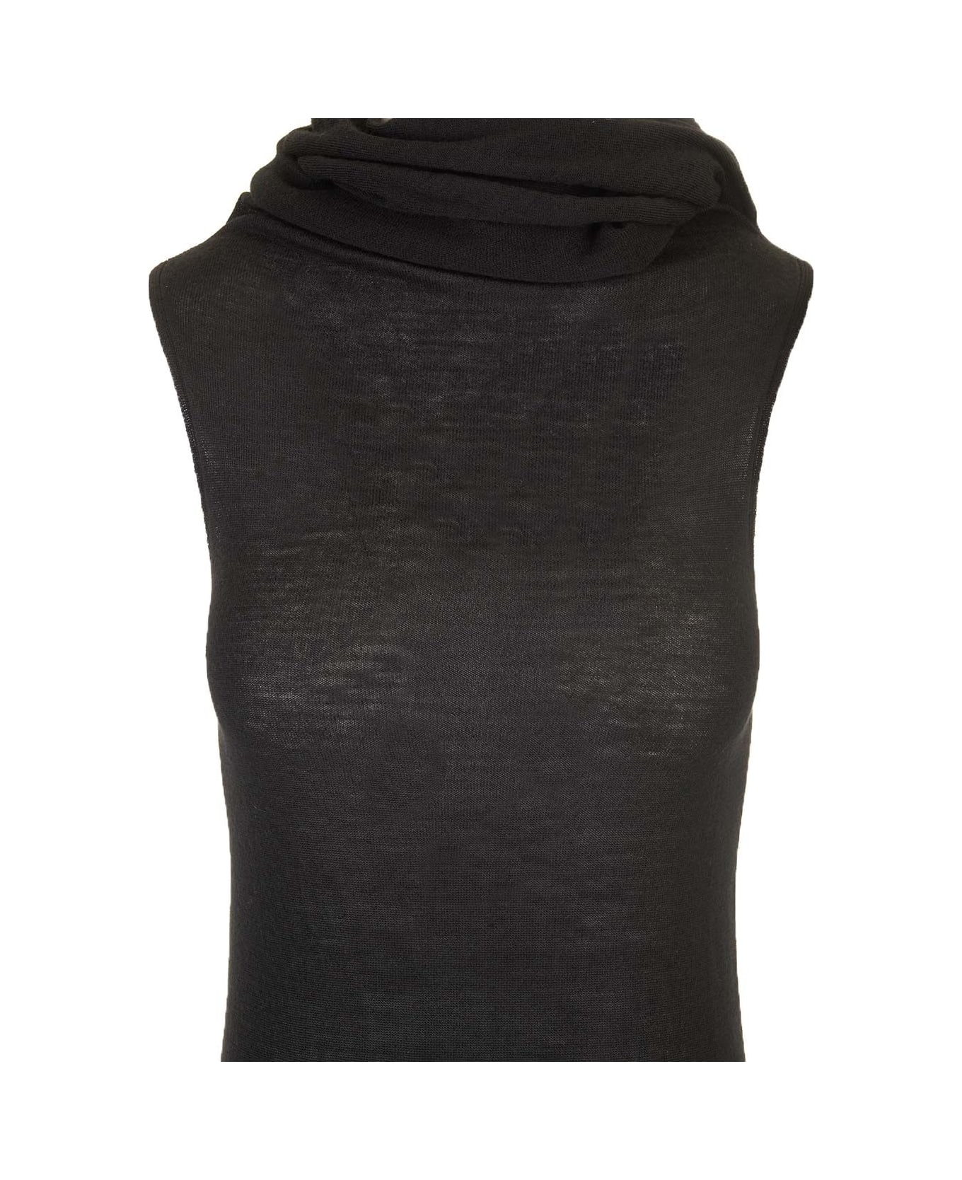Wool Jersey Top - Thumbnail 5
