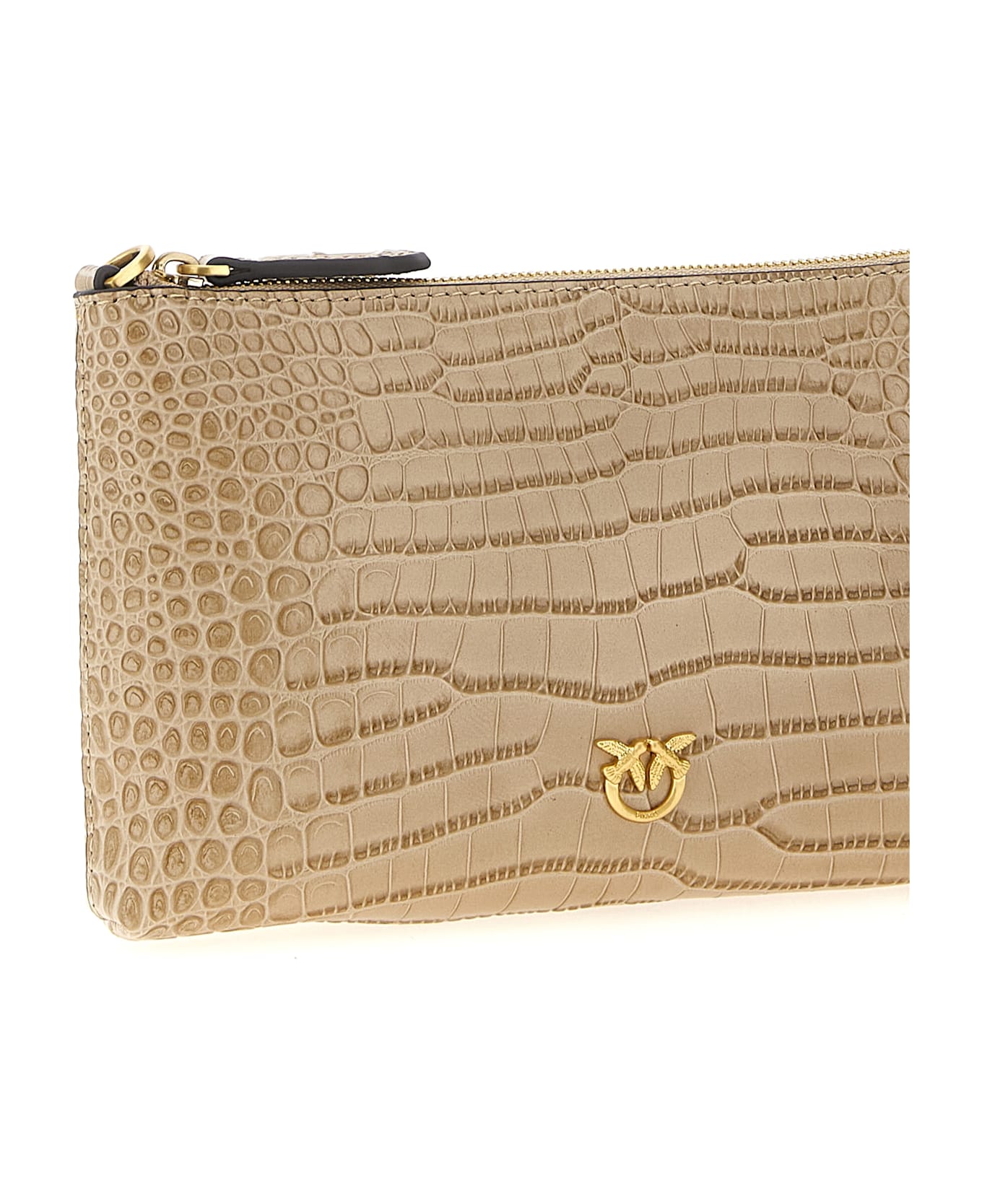 Pinko 
flat Horizontal
 Mini Crossbody Bag - Beige