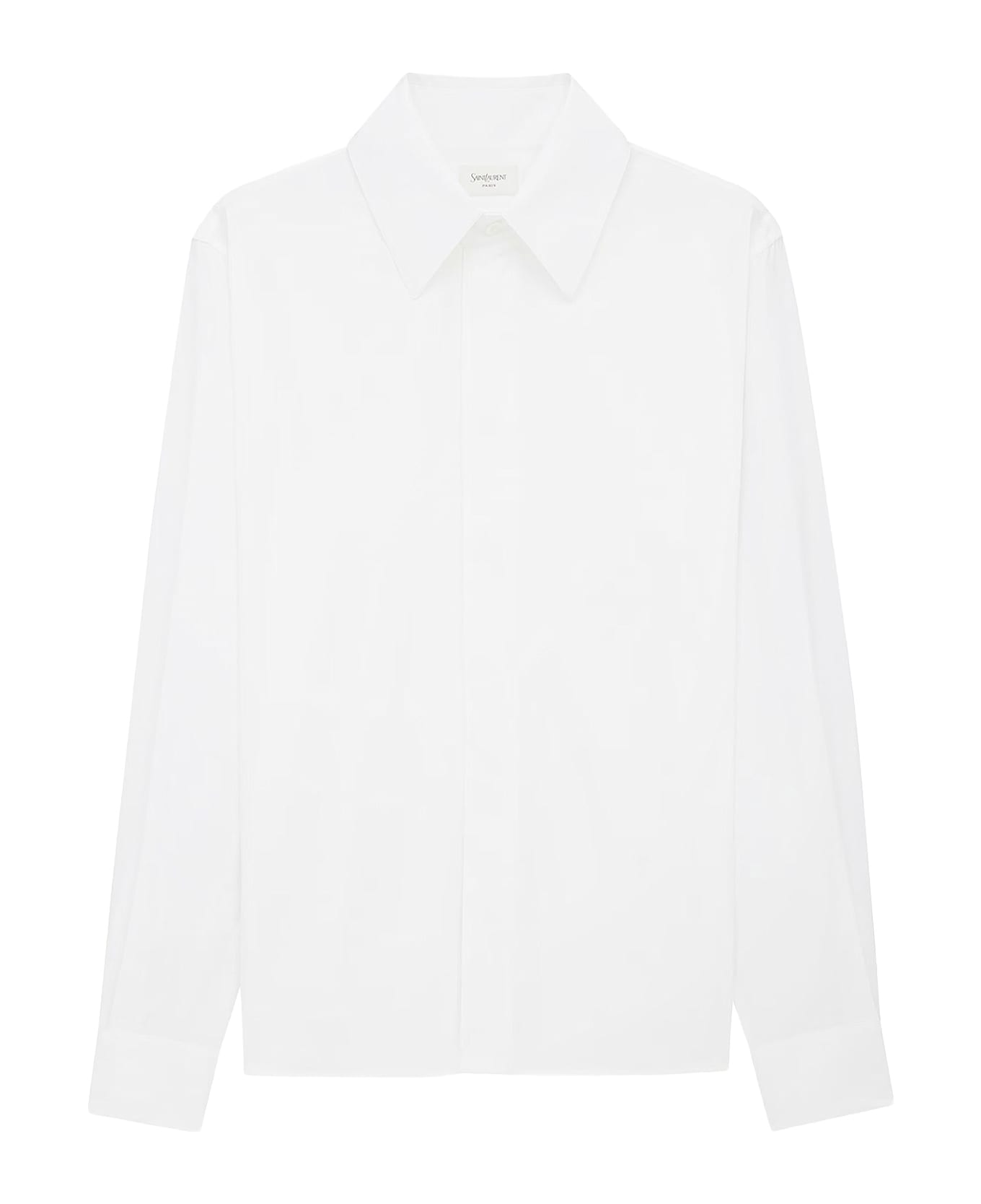 Saint Laurent Cotton Shirt - White