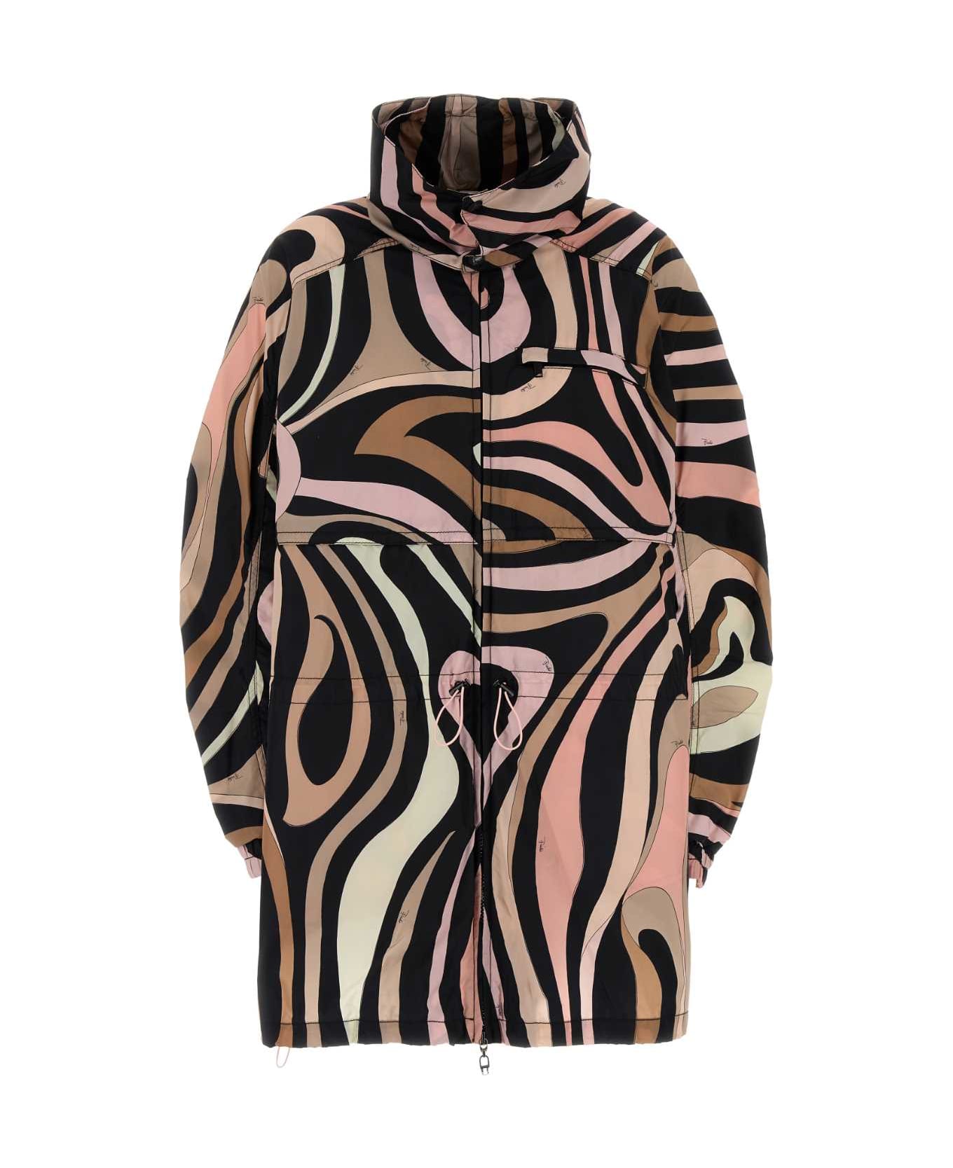 Pucci Printed Nylon Jacket - NERONUDE