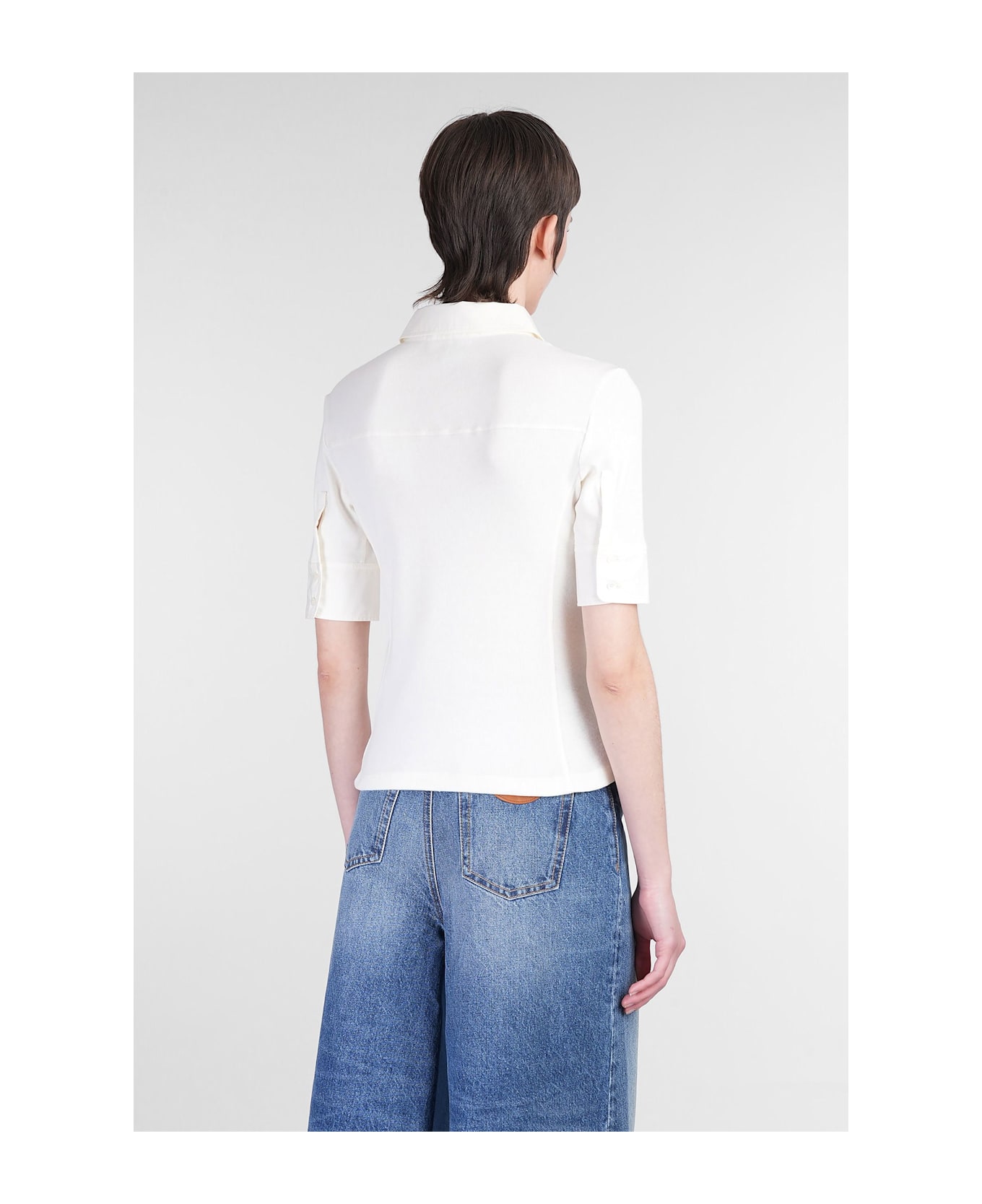 Chloé Shirt In Beige Cotton - beige