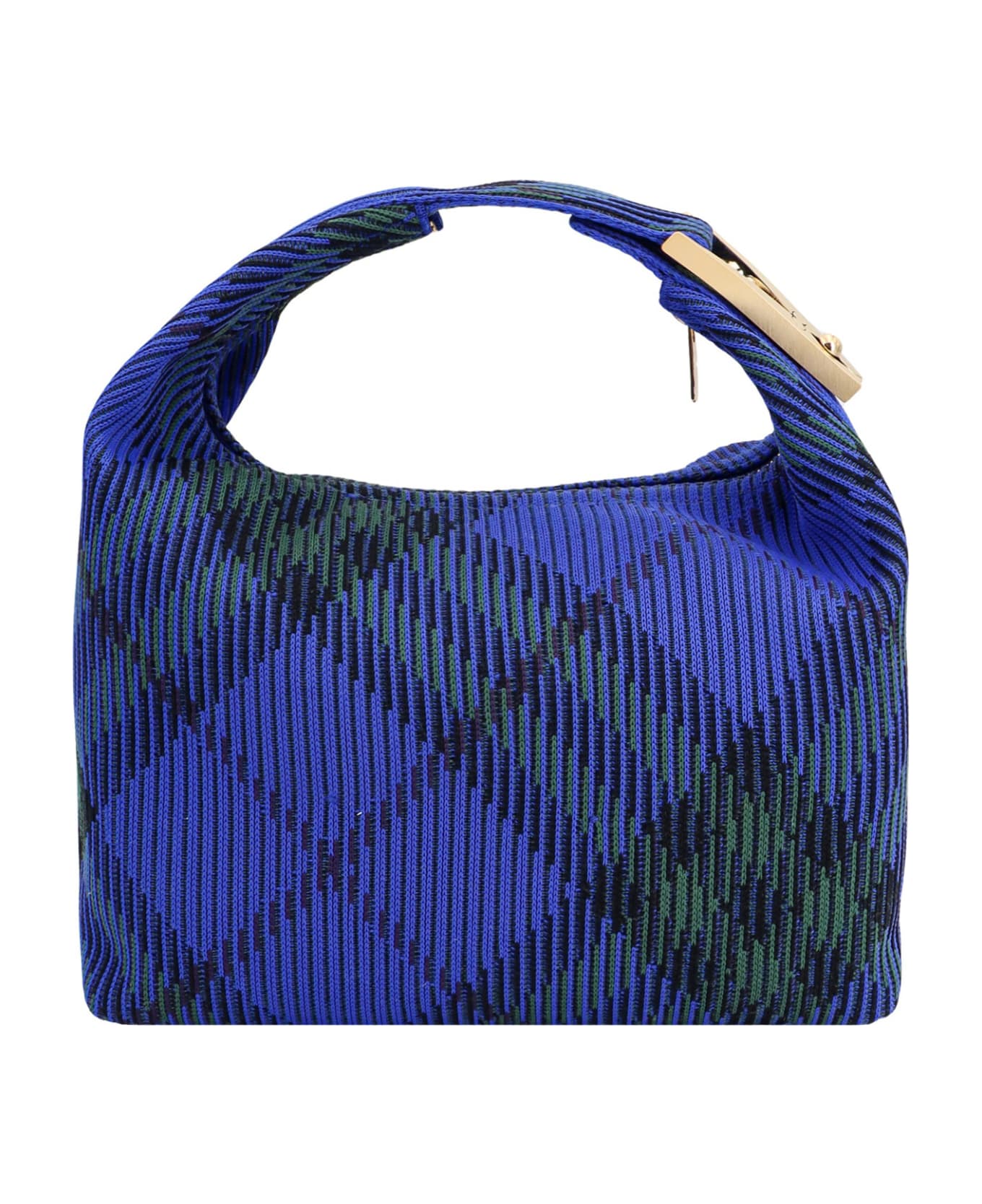 Burberry Peg Media Handbag - Blue