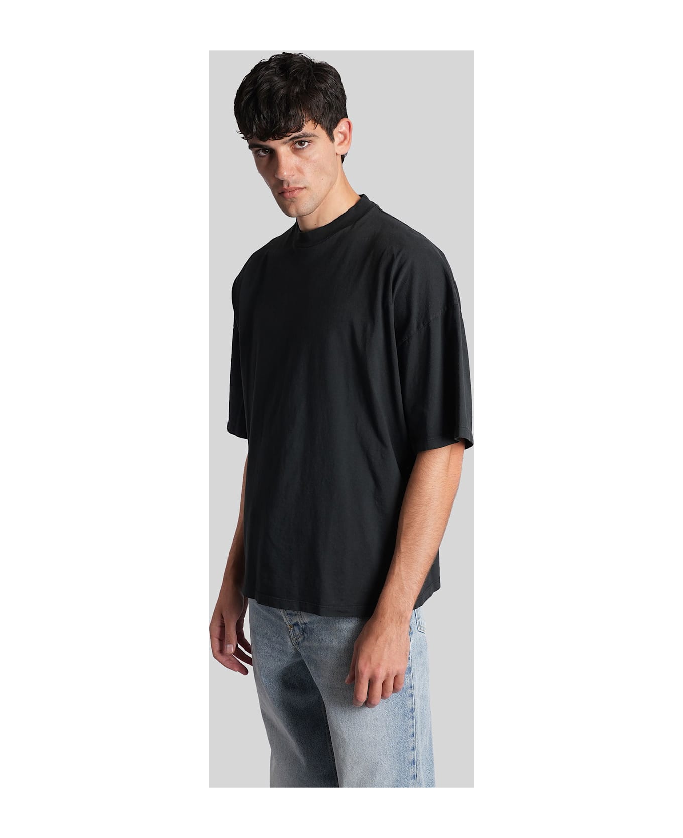 Haikure Virgil T-shirt In Black Cotton - black シャツ