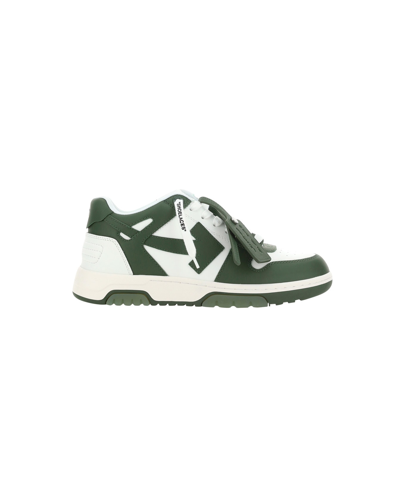 Off-White Out Of Office Sneakers - Dark Green