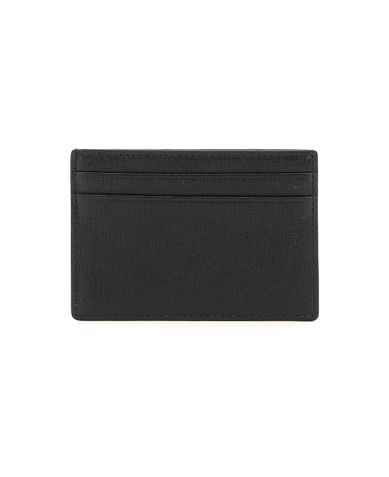 Furla Babylon Logo Lettering Cardholder - Black