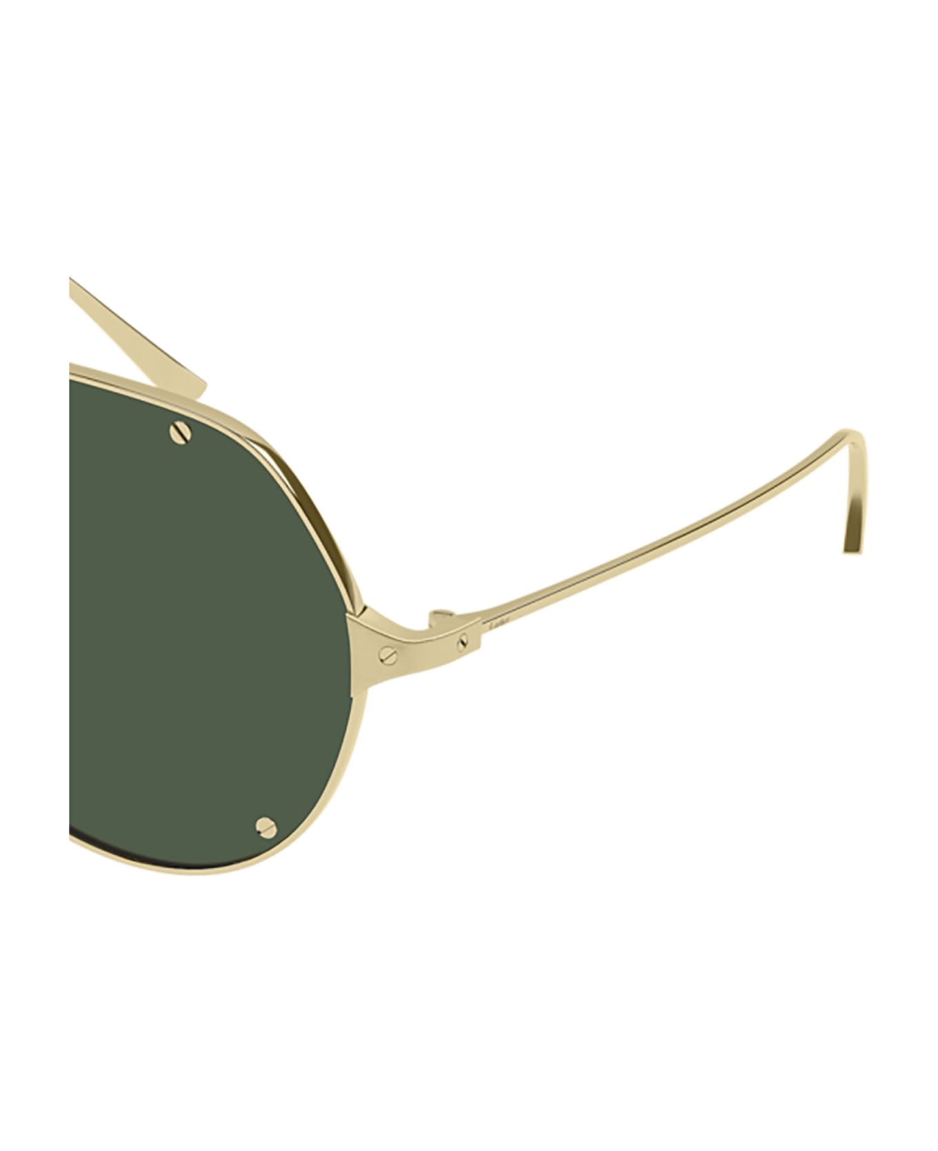 Cartier Eyewear 1bbp4az0a - Gold Gold Green