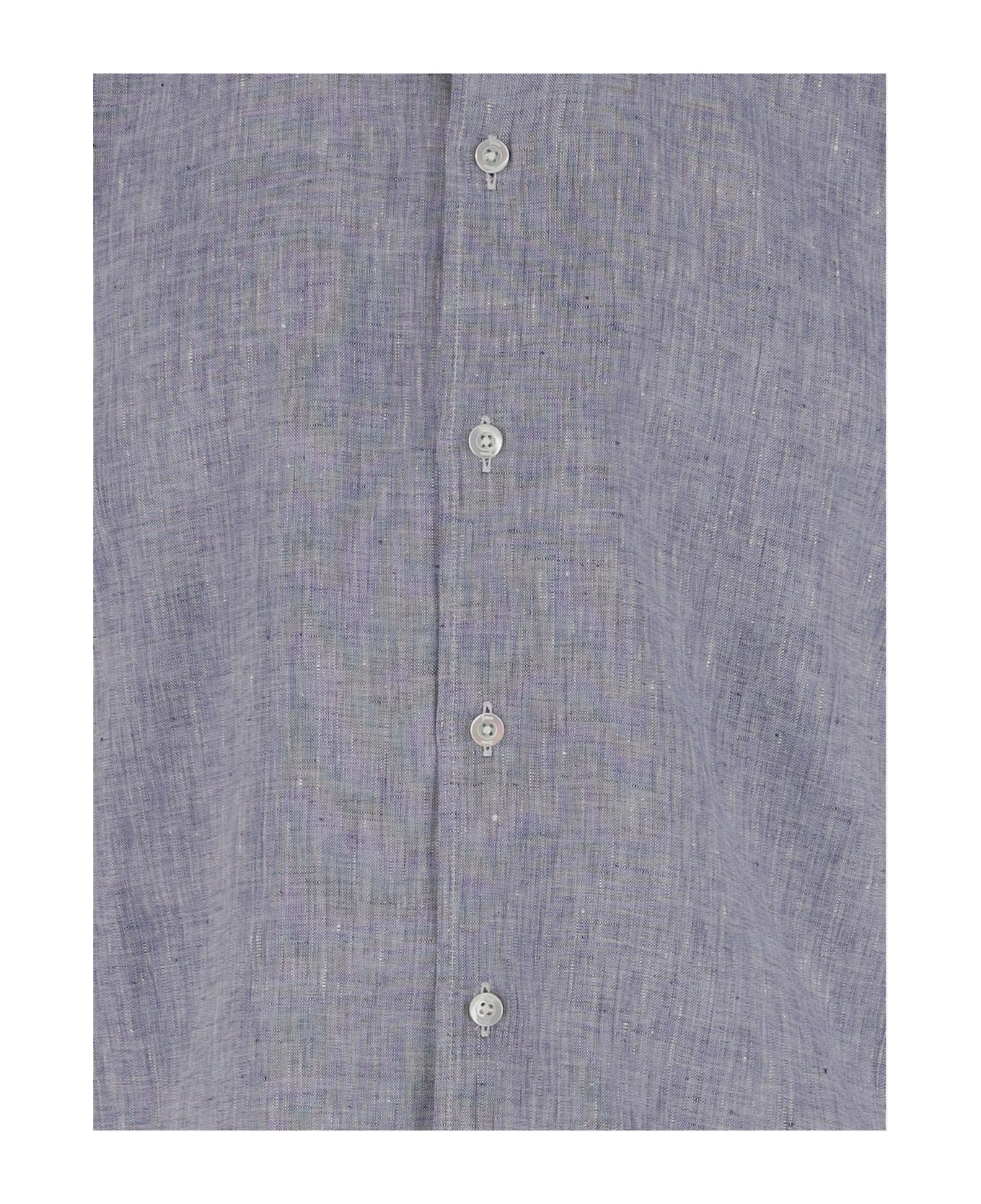 Herno Linen Shirt - Grey