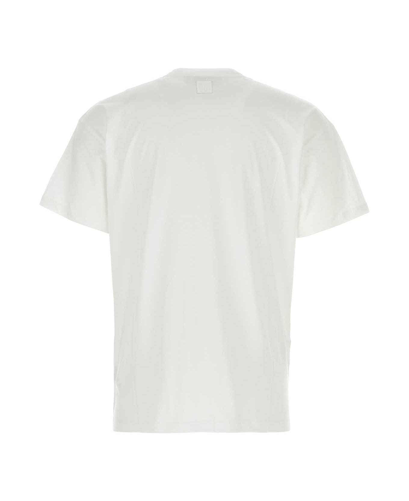 Raf Simons White Cotton Oversize T-shirt - 0010