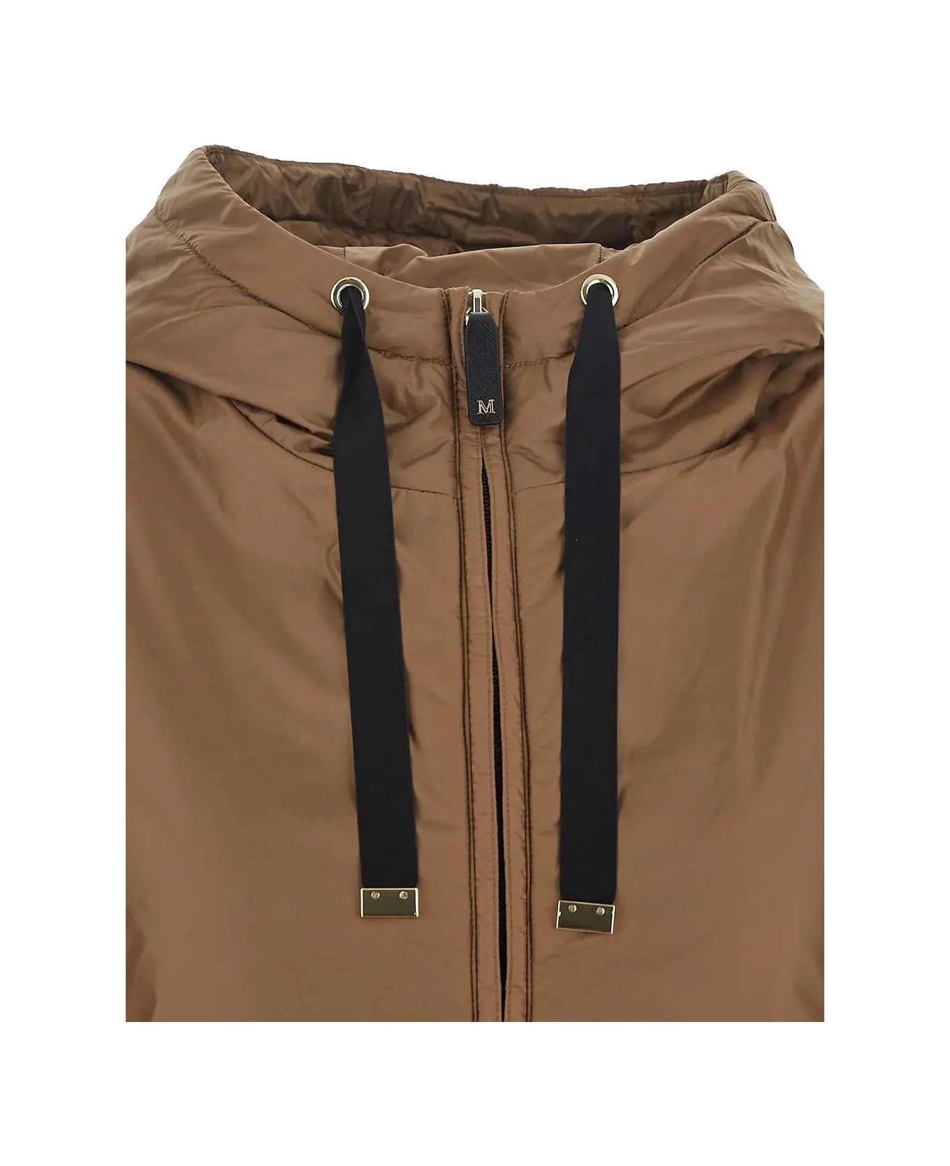 Max Mara The Cube Water-resistant Travel Jacket - BROWN