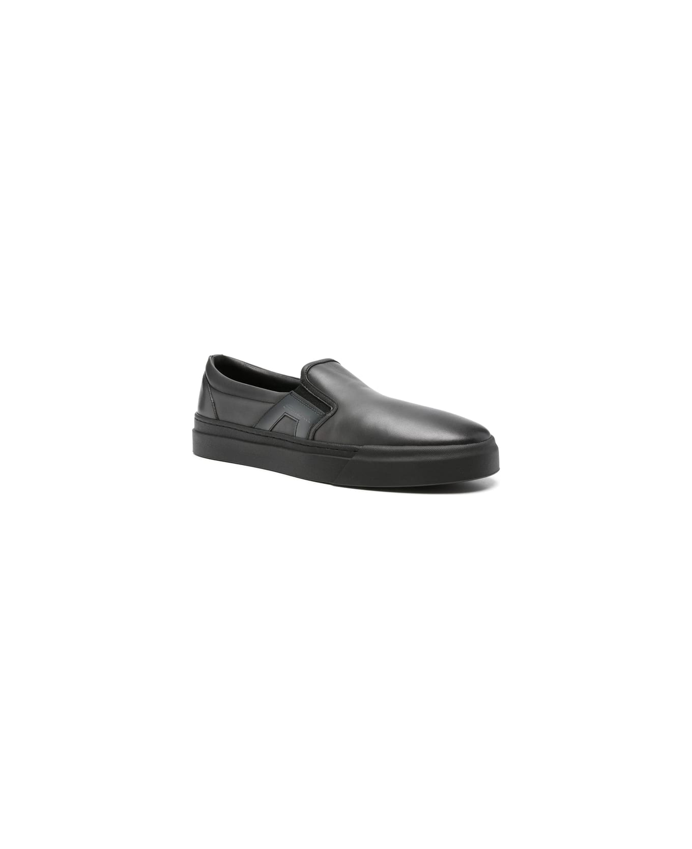 Santoni Shoe - BLACK