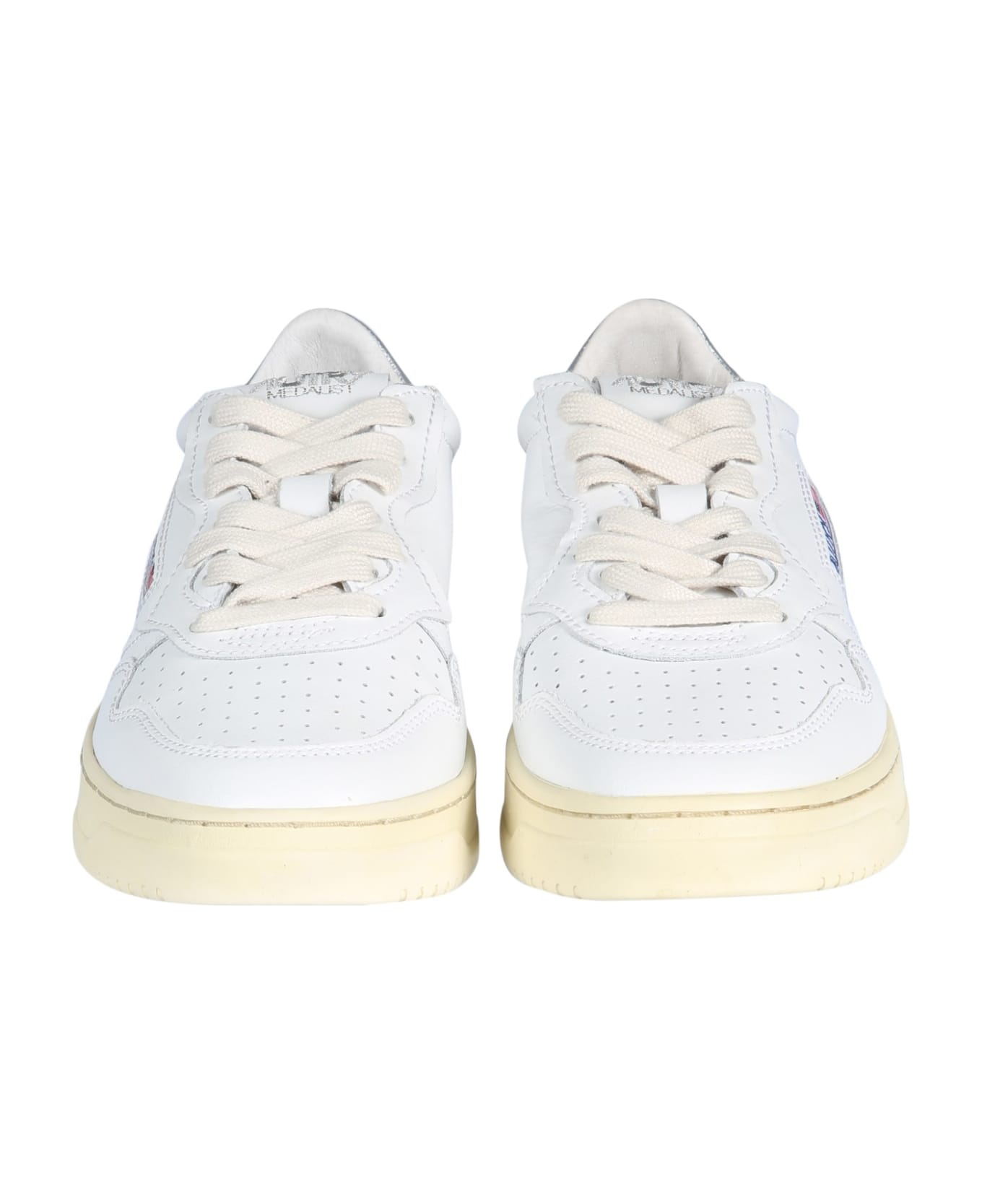 Autry Leather Sneakers - WHITE