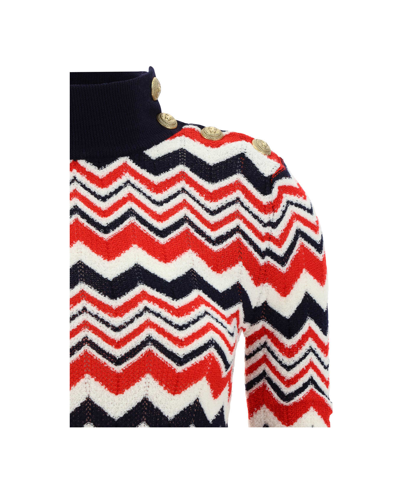 Balmain Turtleneck Sweater - Balmain Leather Coats