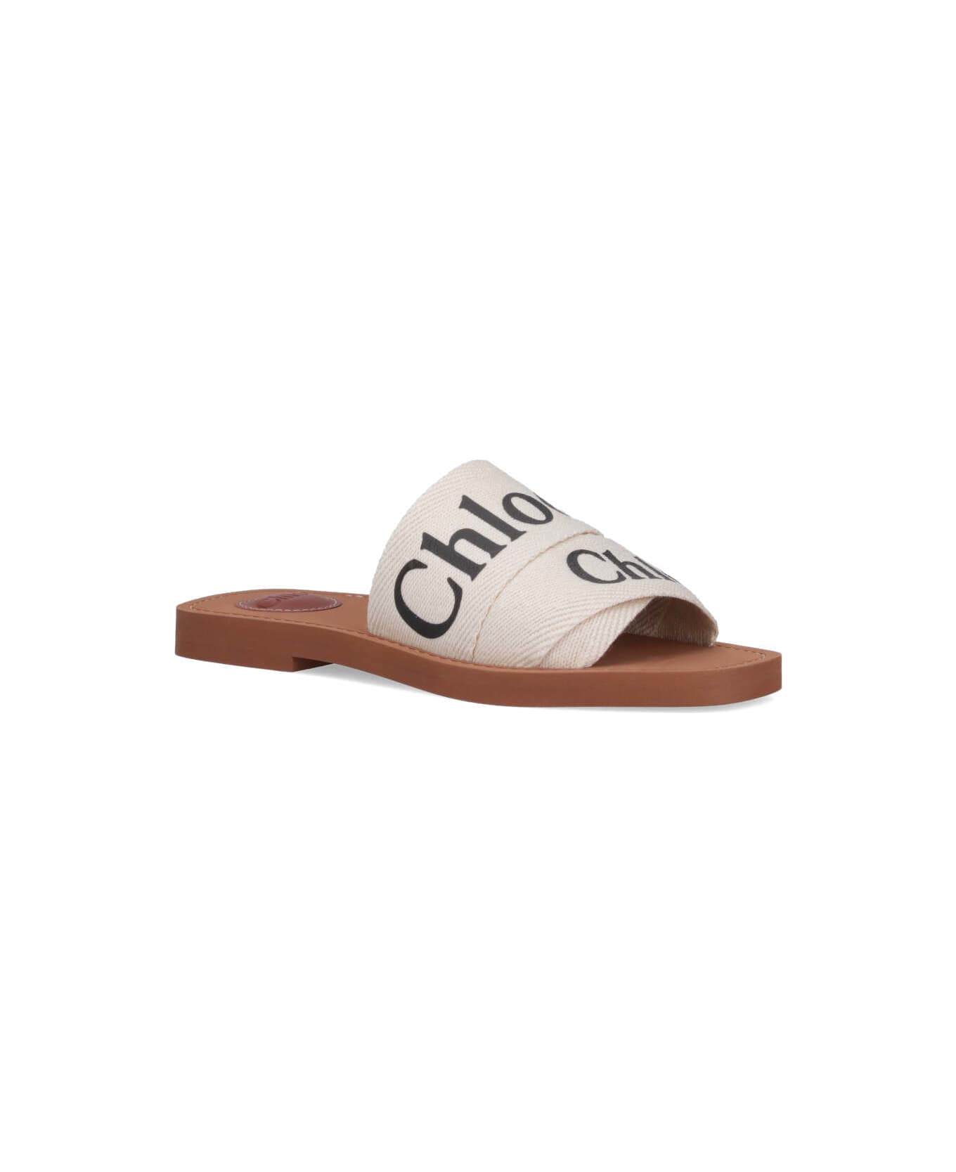 Chloé 
woody
 Sandals - WHITE