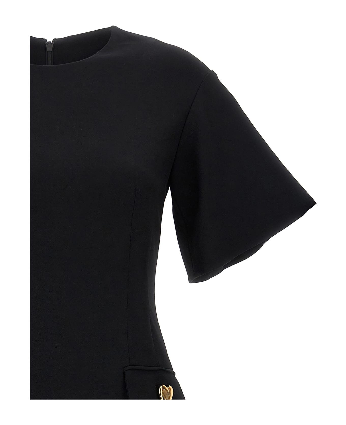 Moschino 'cuore' Dress - Black   ワンピース＆ドレス