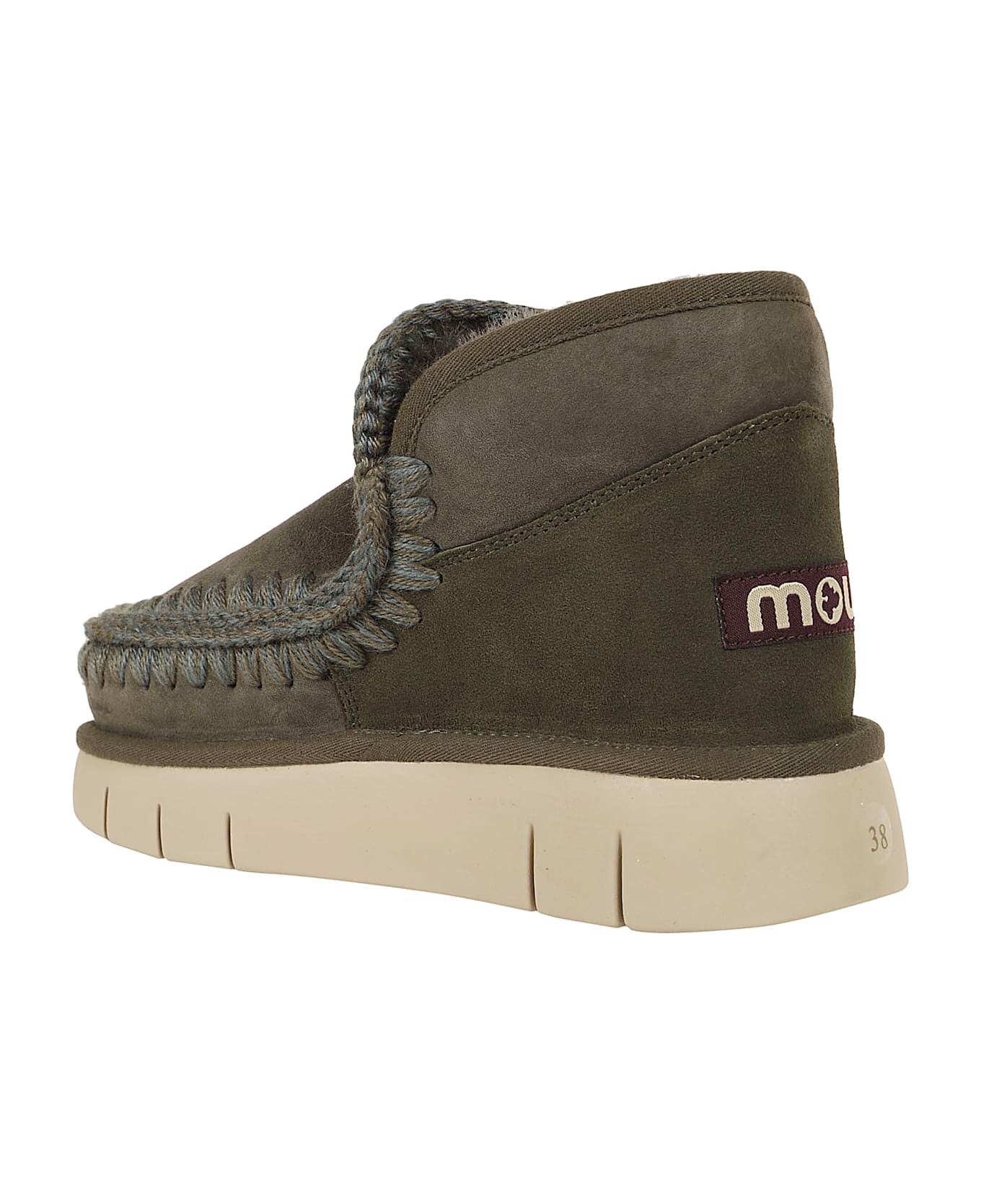 Mou Eskimo Bounce Sneaker - Bkol Black Olive