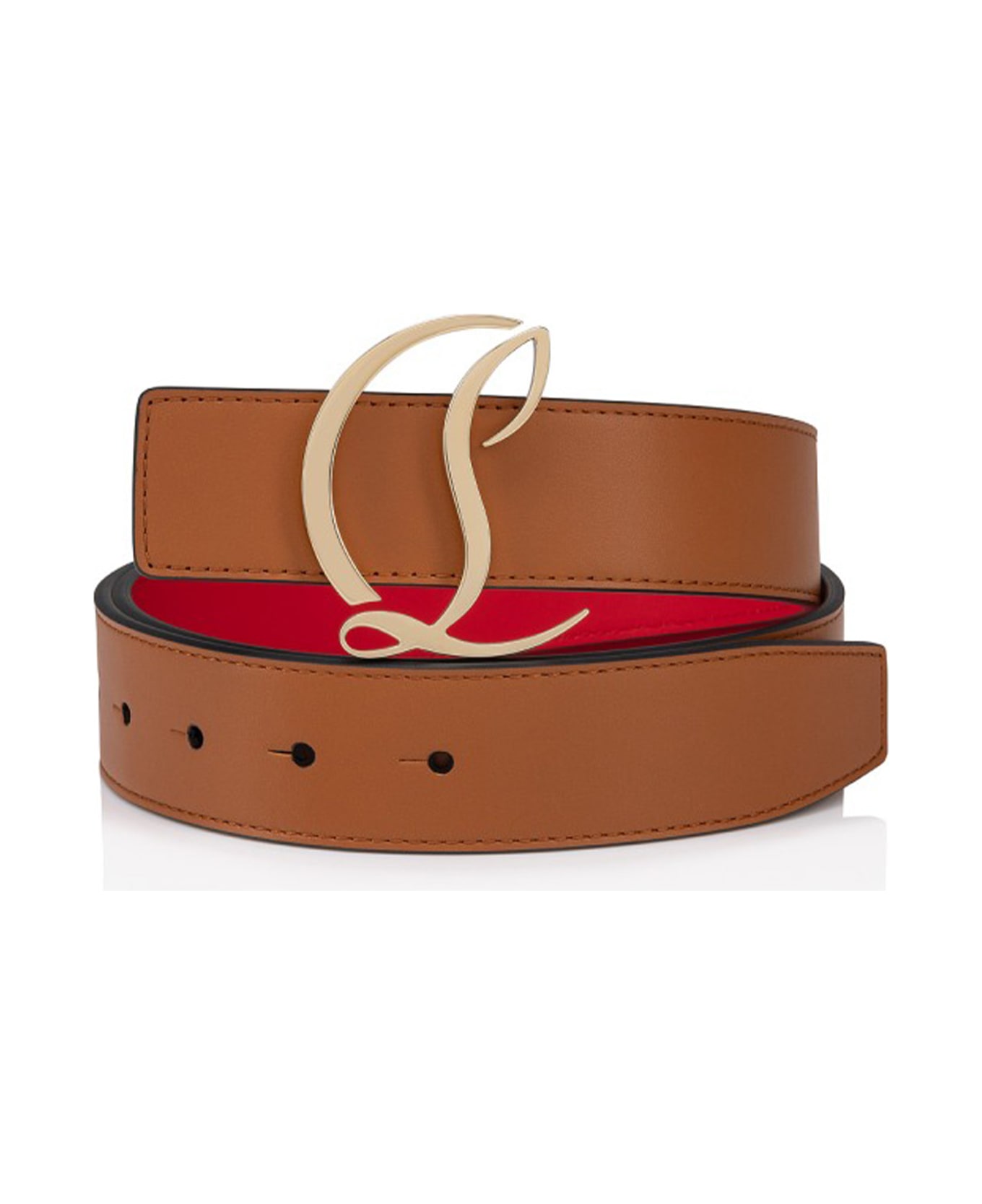 Christian Louboutin Belts - CUOIO GOLD