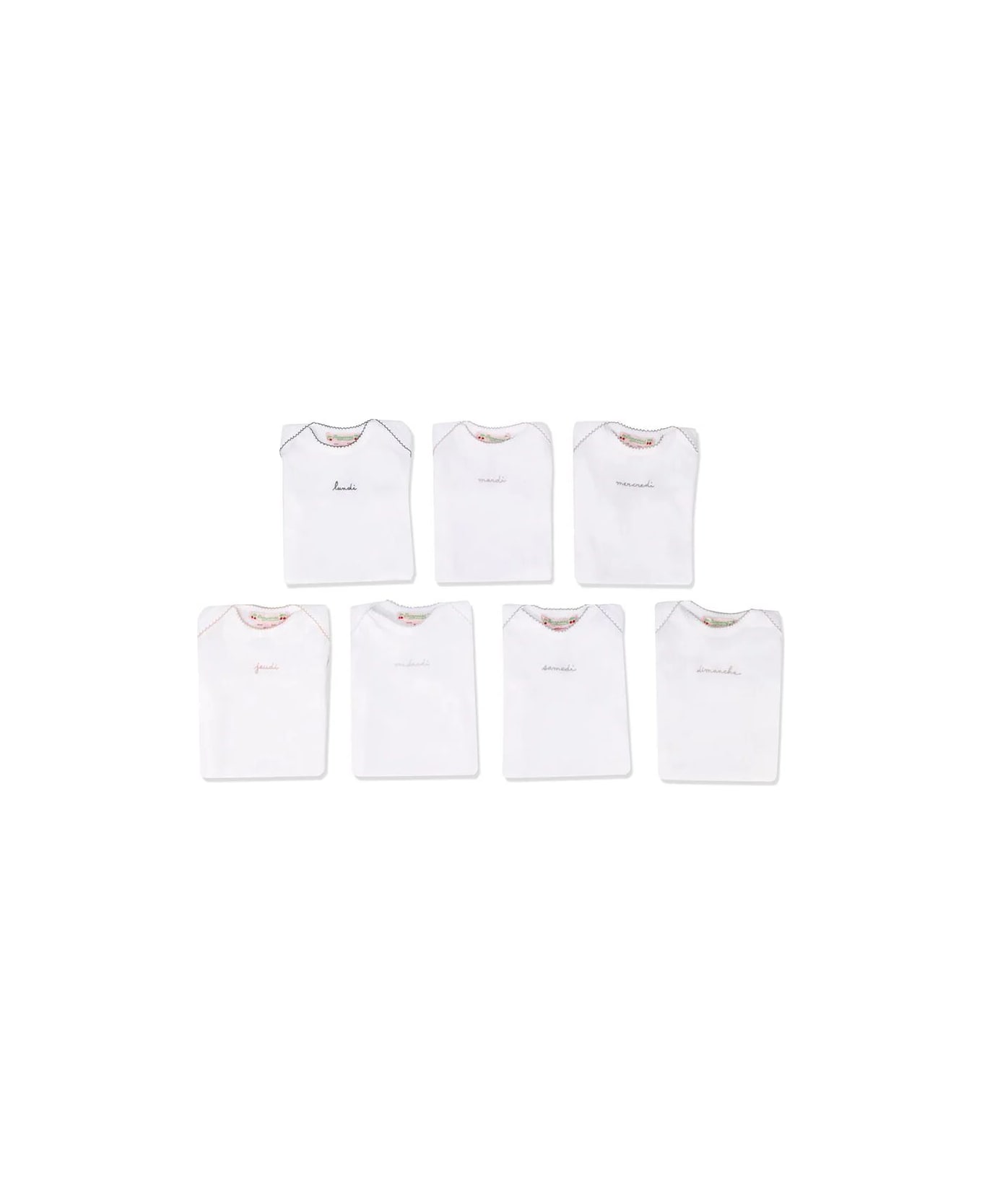Bonpoint Set Seven Bodies - White ボディスーツ＆セットアップ