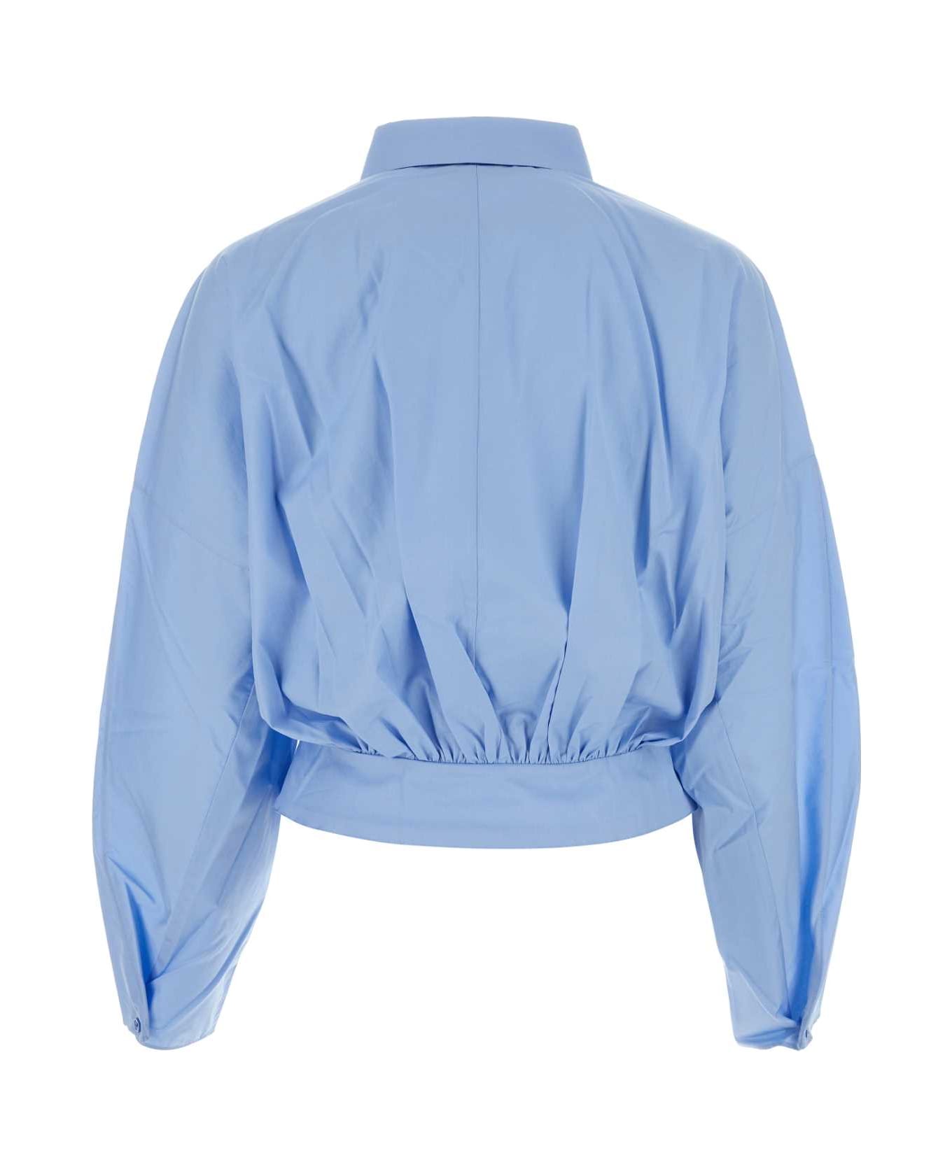 Marni Light Blue Poplin Shirt - IRISBLUE ジャケット