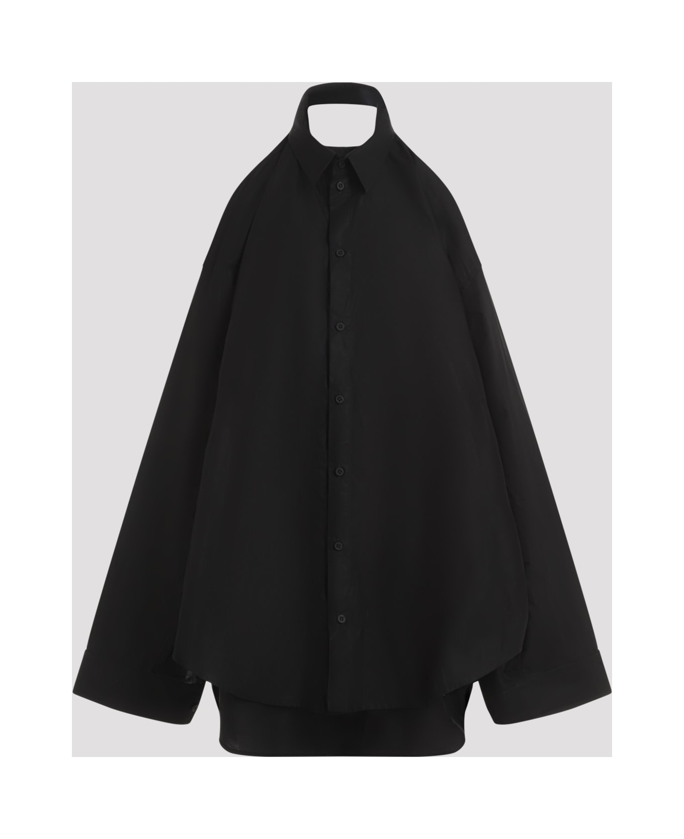 Balenciaga Suspended Shirtdress - Black