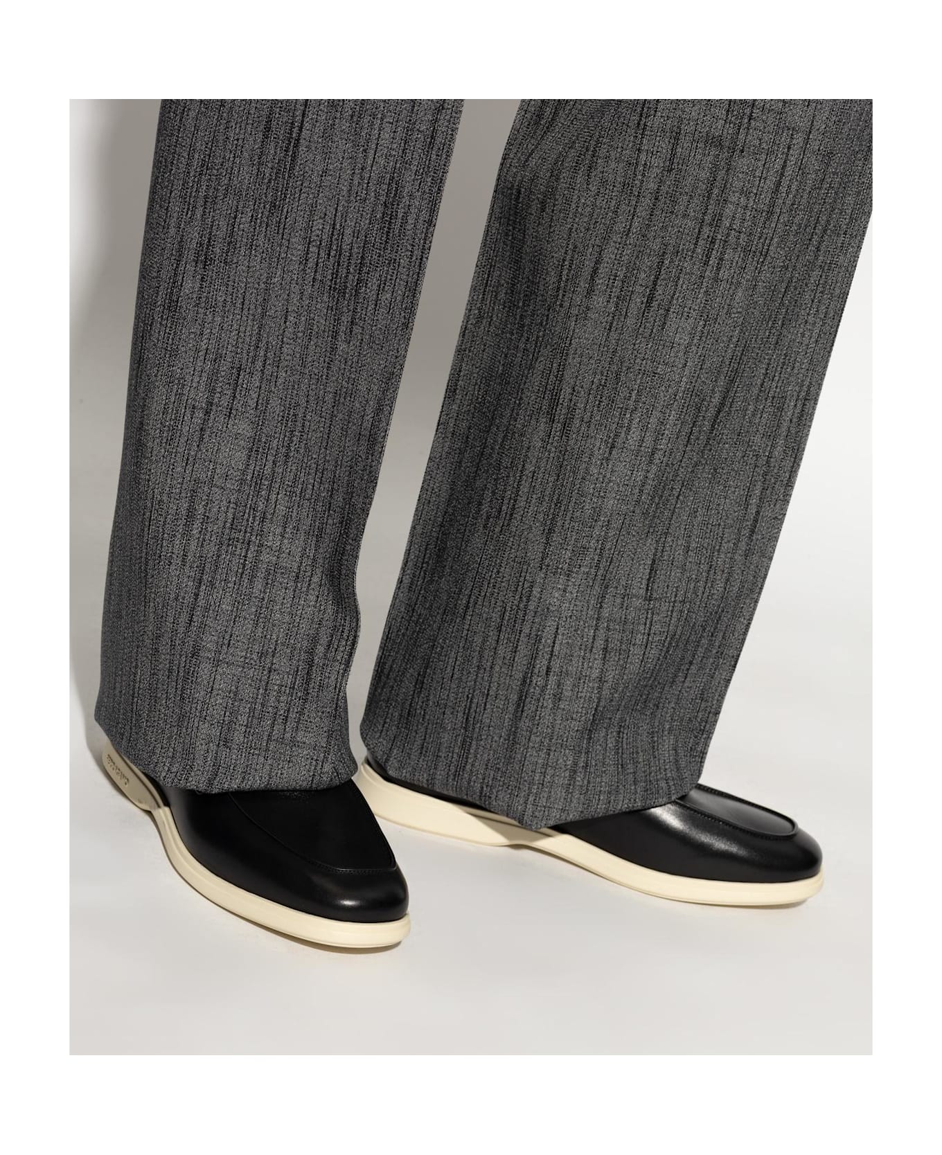 Ferragamo Ferragamo 'cosimo' Loafers Shoes - BLACK