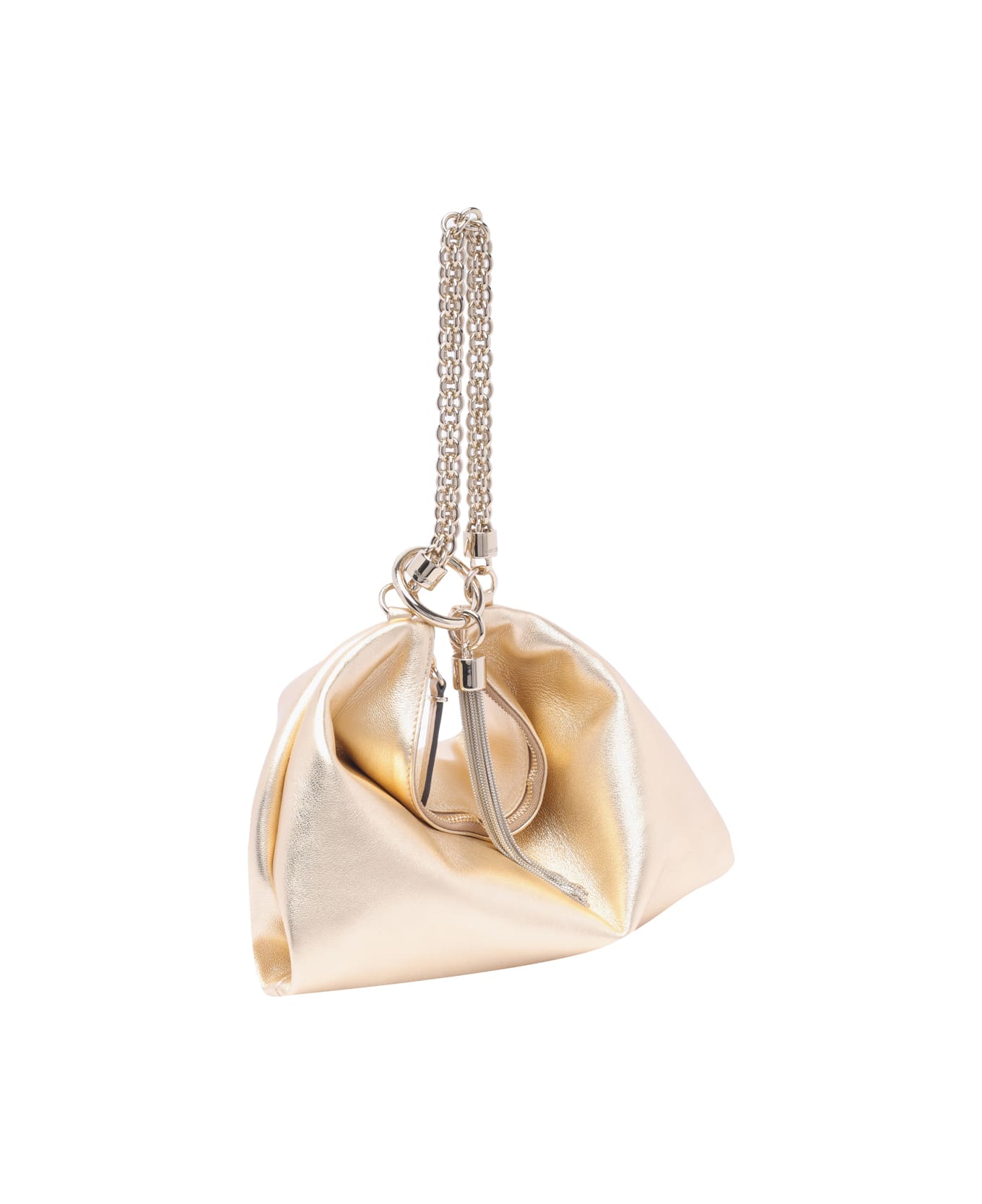 Jimmy Choo Callie Shoulder Bag - Golden