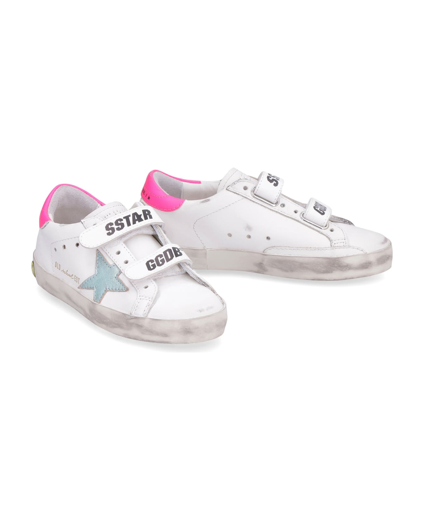 Golden Goose Old School Leather Low-top Sneakers - White