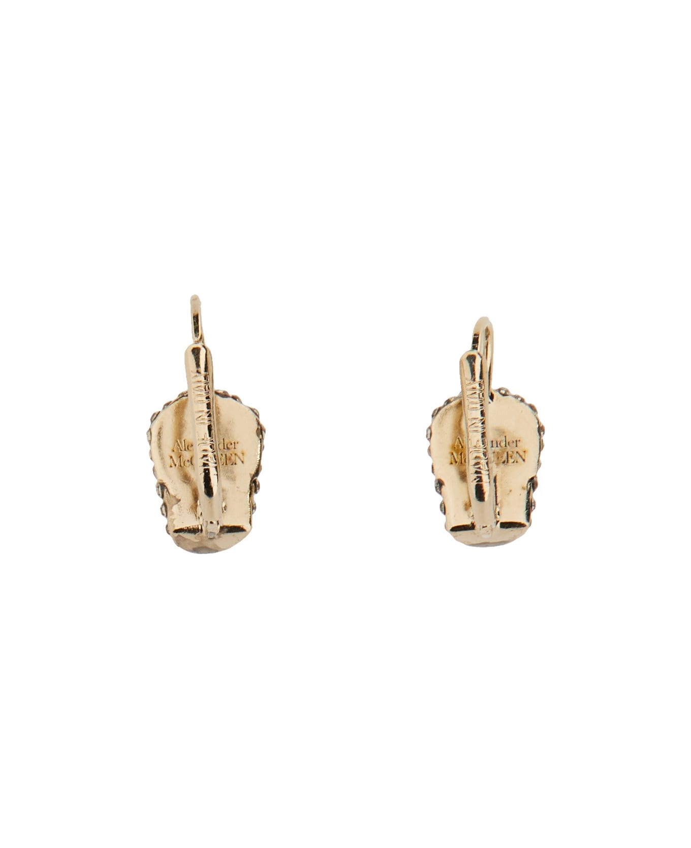 Alexander McQueen Skull Earrings - Oro