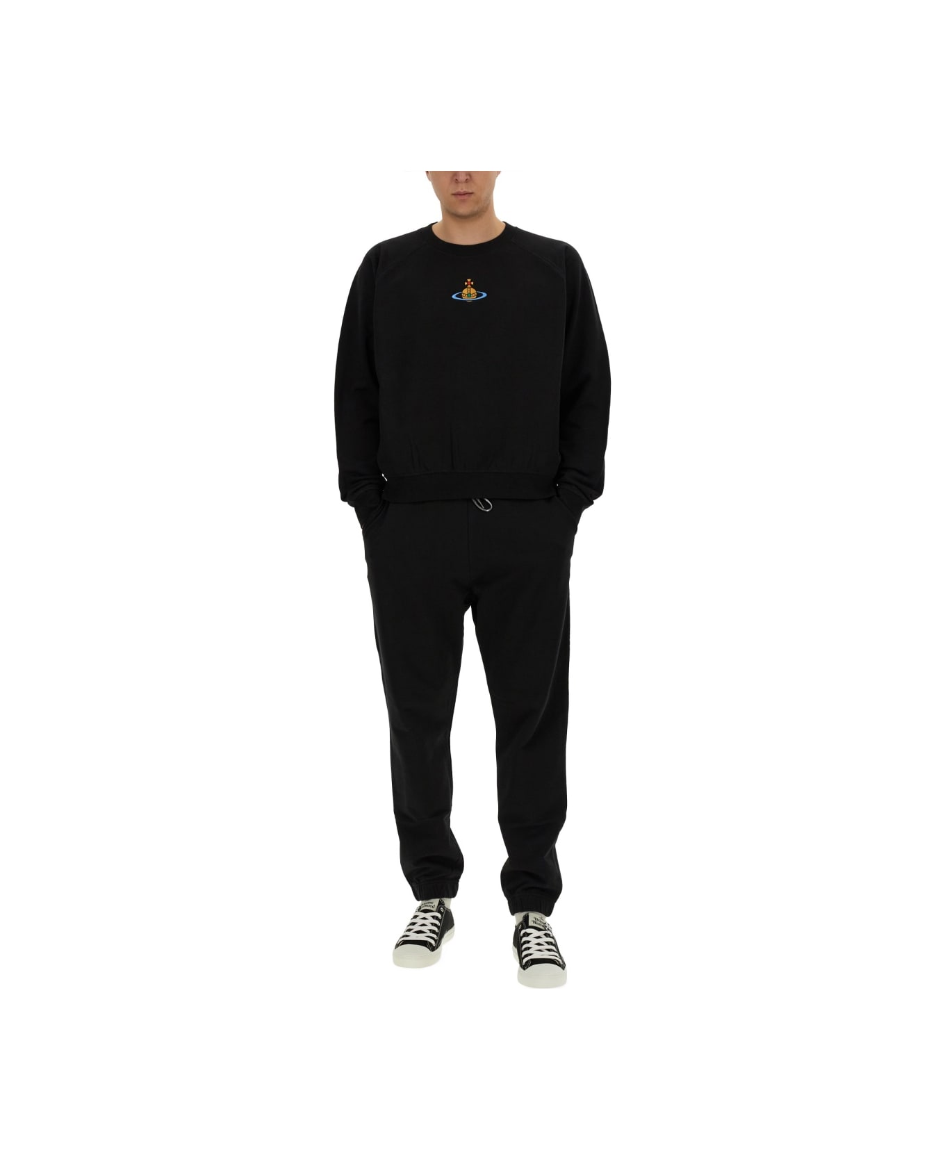 Vivienne Westwood Sweatshirt With Logo - BLACK