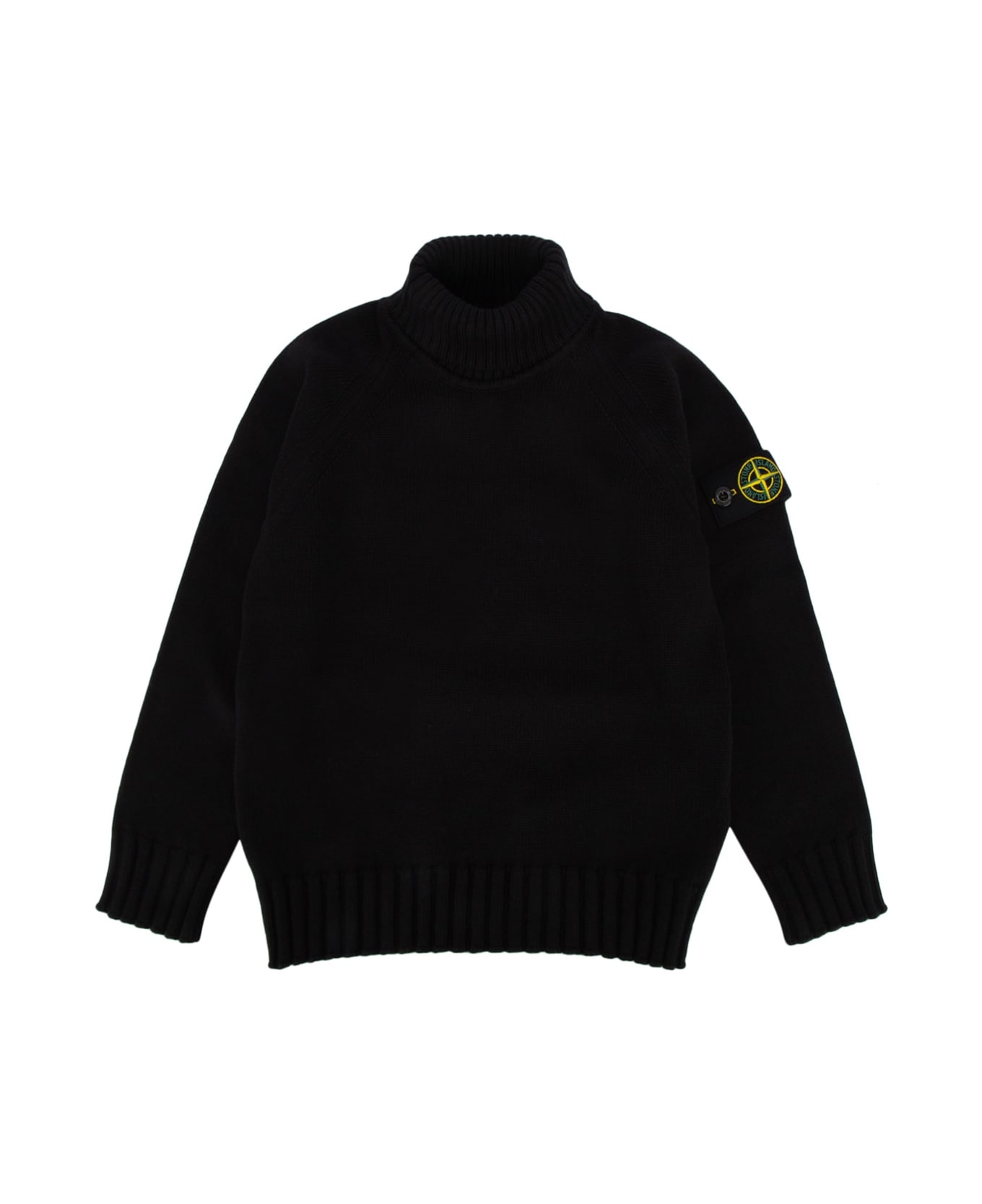 Stone Island Junior Maglia - BLACK