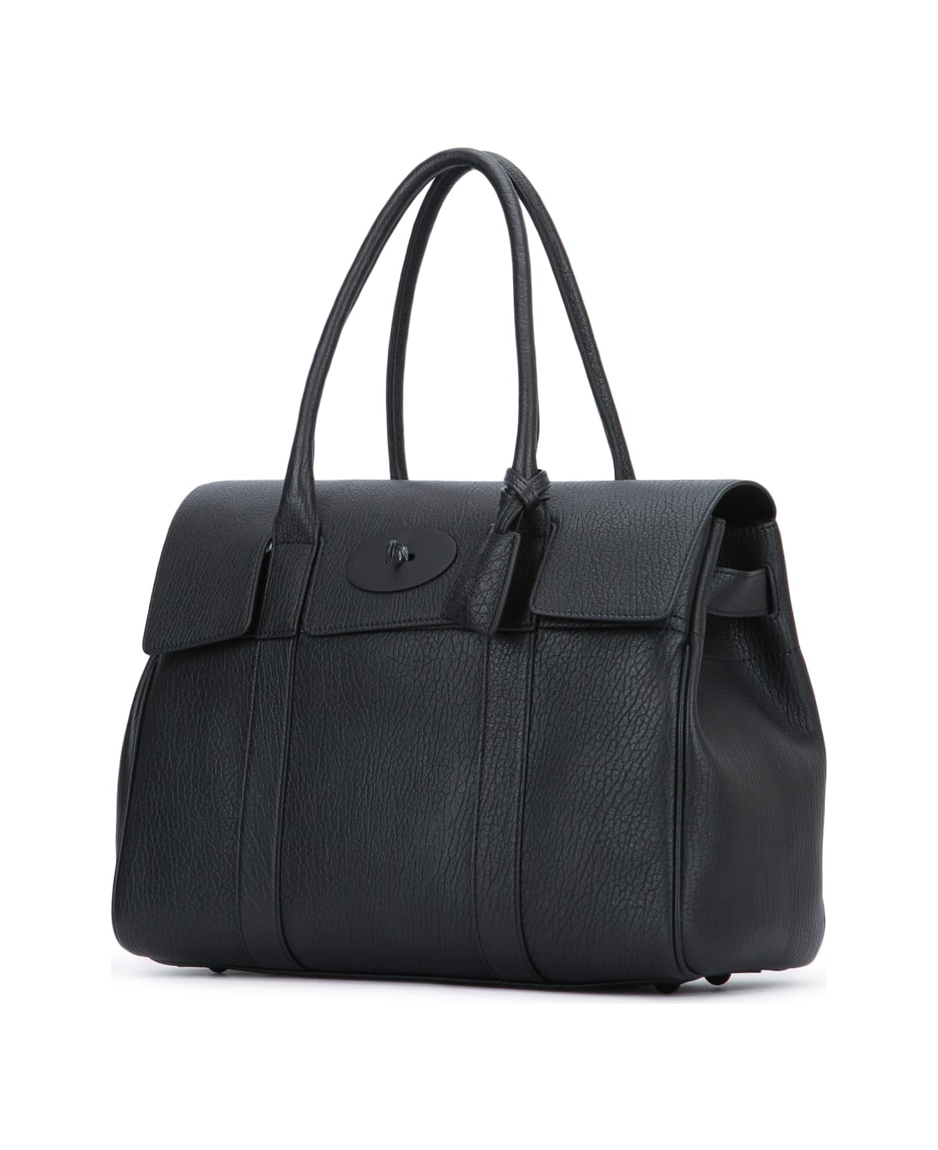 Mulberry Bayswater Natural Grain - BLACK
