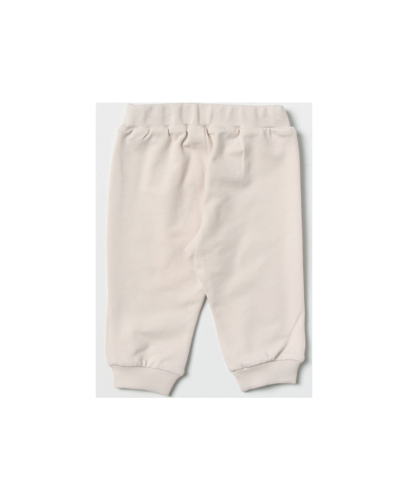 Fendi Trousers With Logo - Beige ボトムス