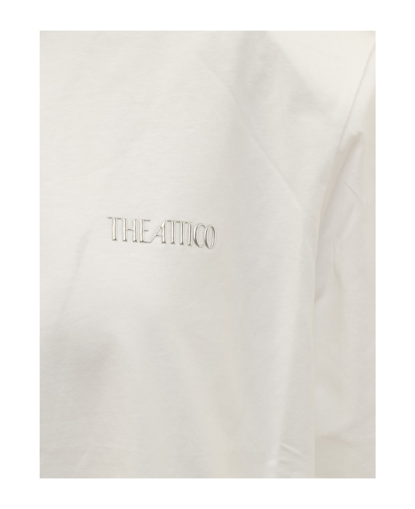 The Attico Kilie T-shirt - WHITE