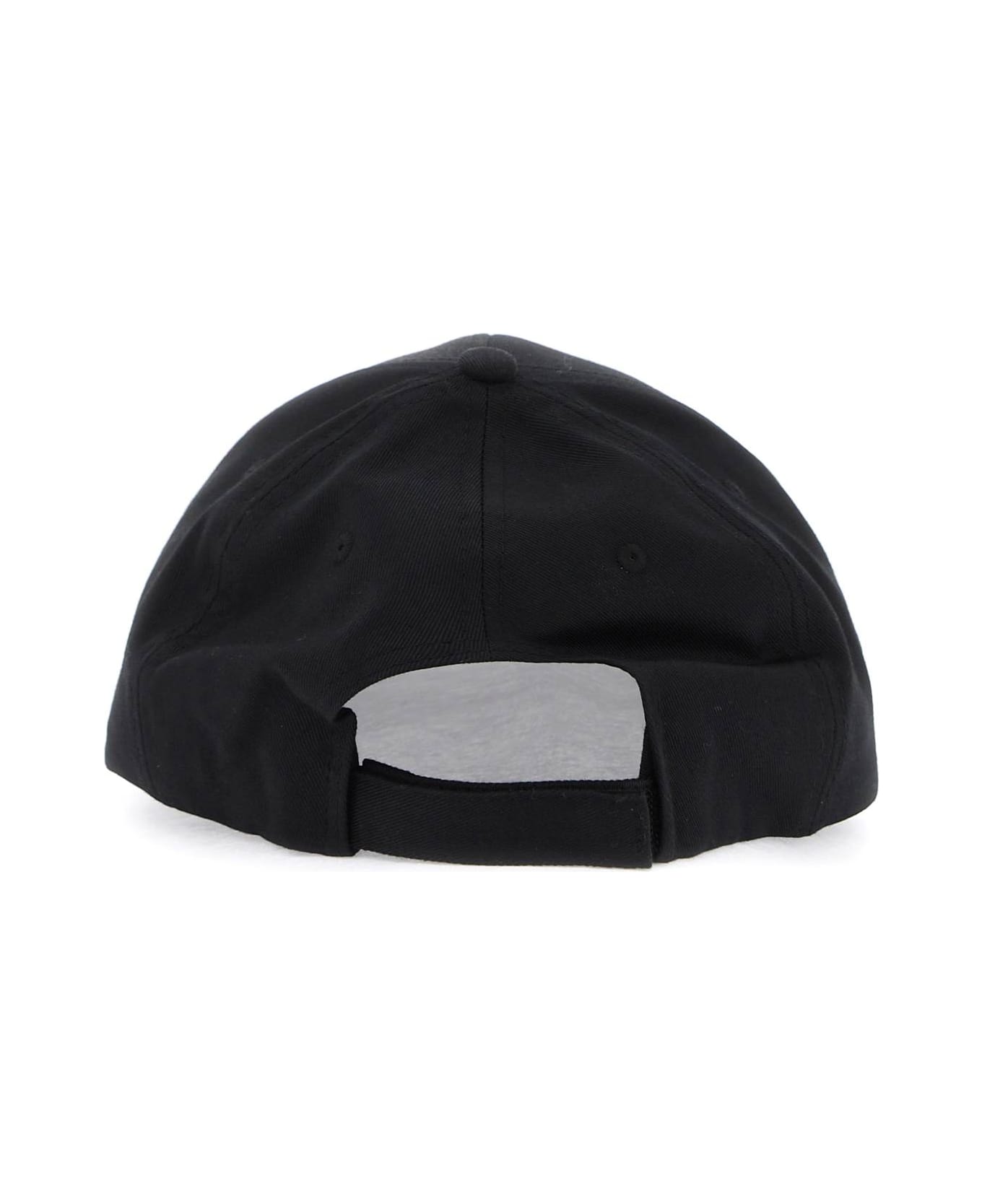 Hugo Boss Baseball Cap With Patch Design - BLACK (Black)