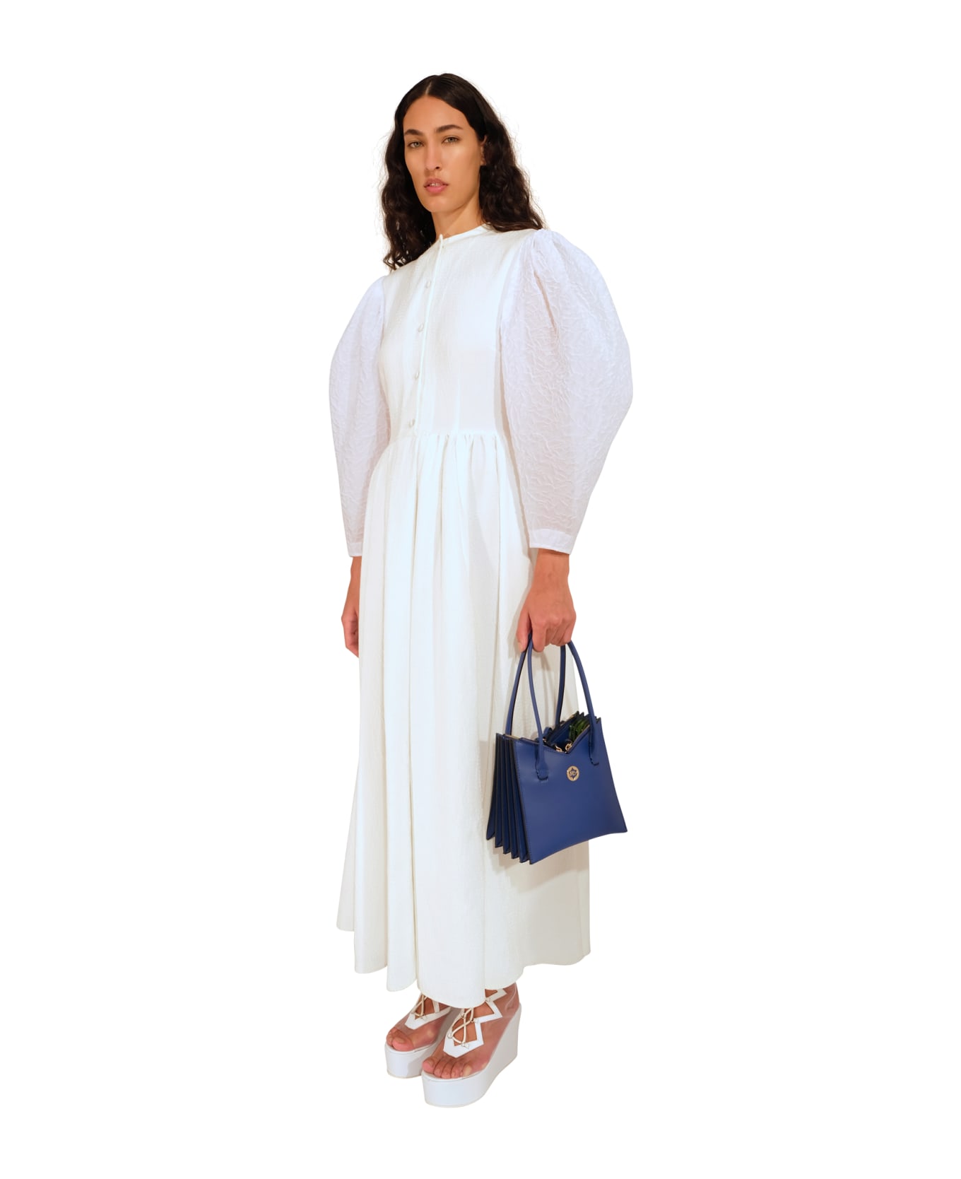 Sara Battaglia Tati Toy Tote - Blue