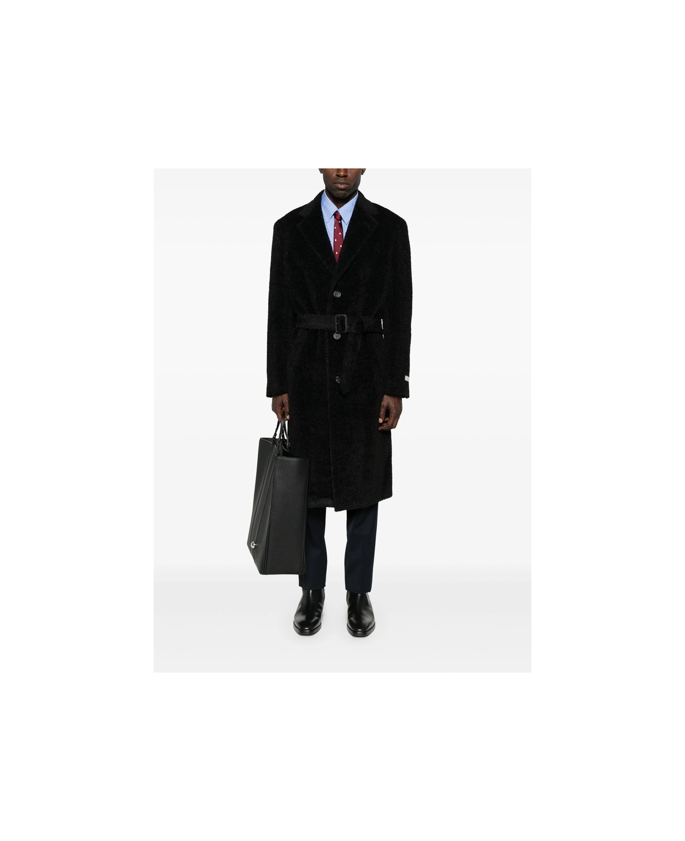 Canali Coat - BLACK