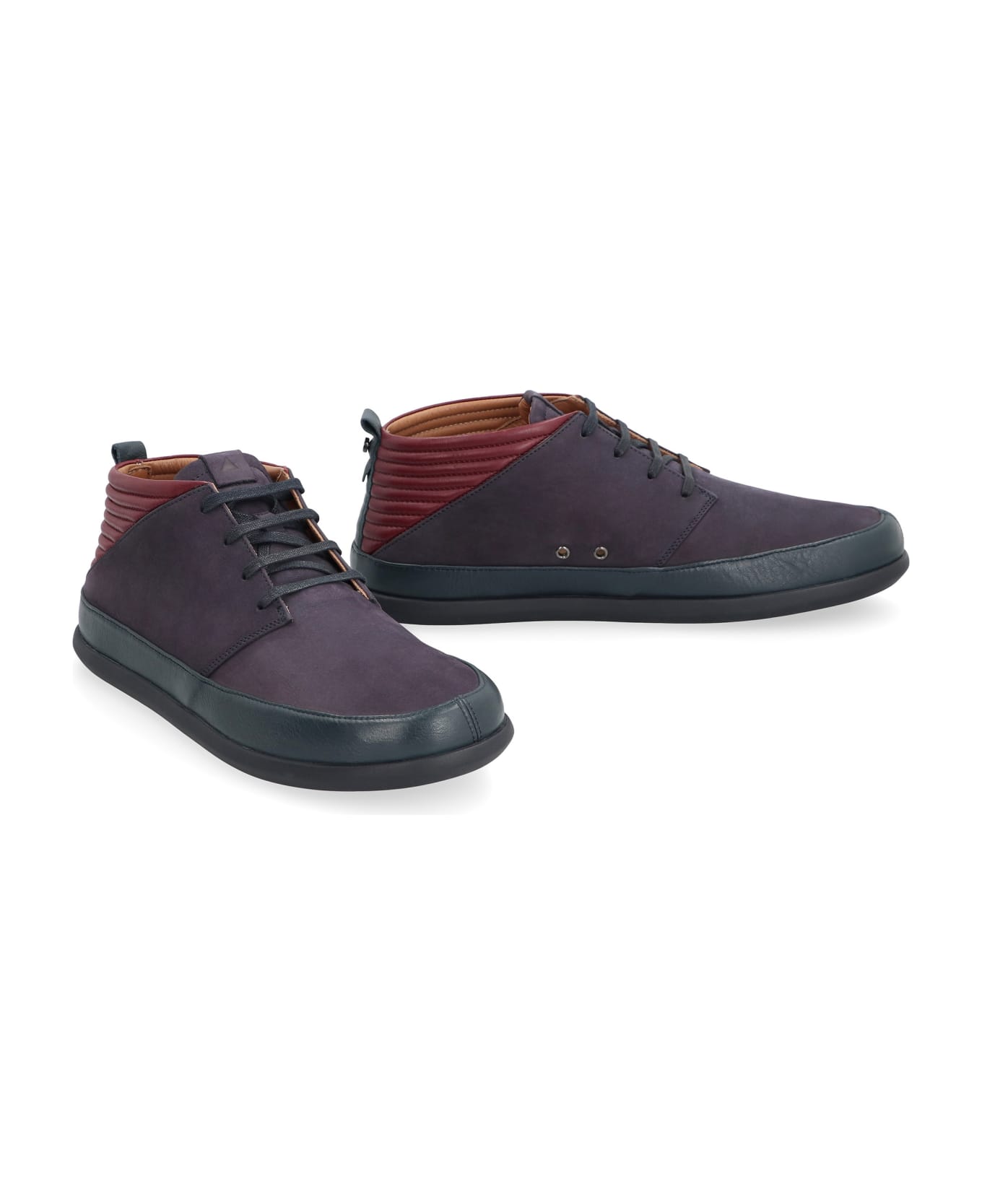 Volta Sued Desert Boots - purple