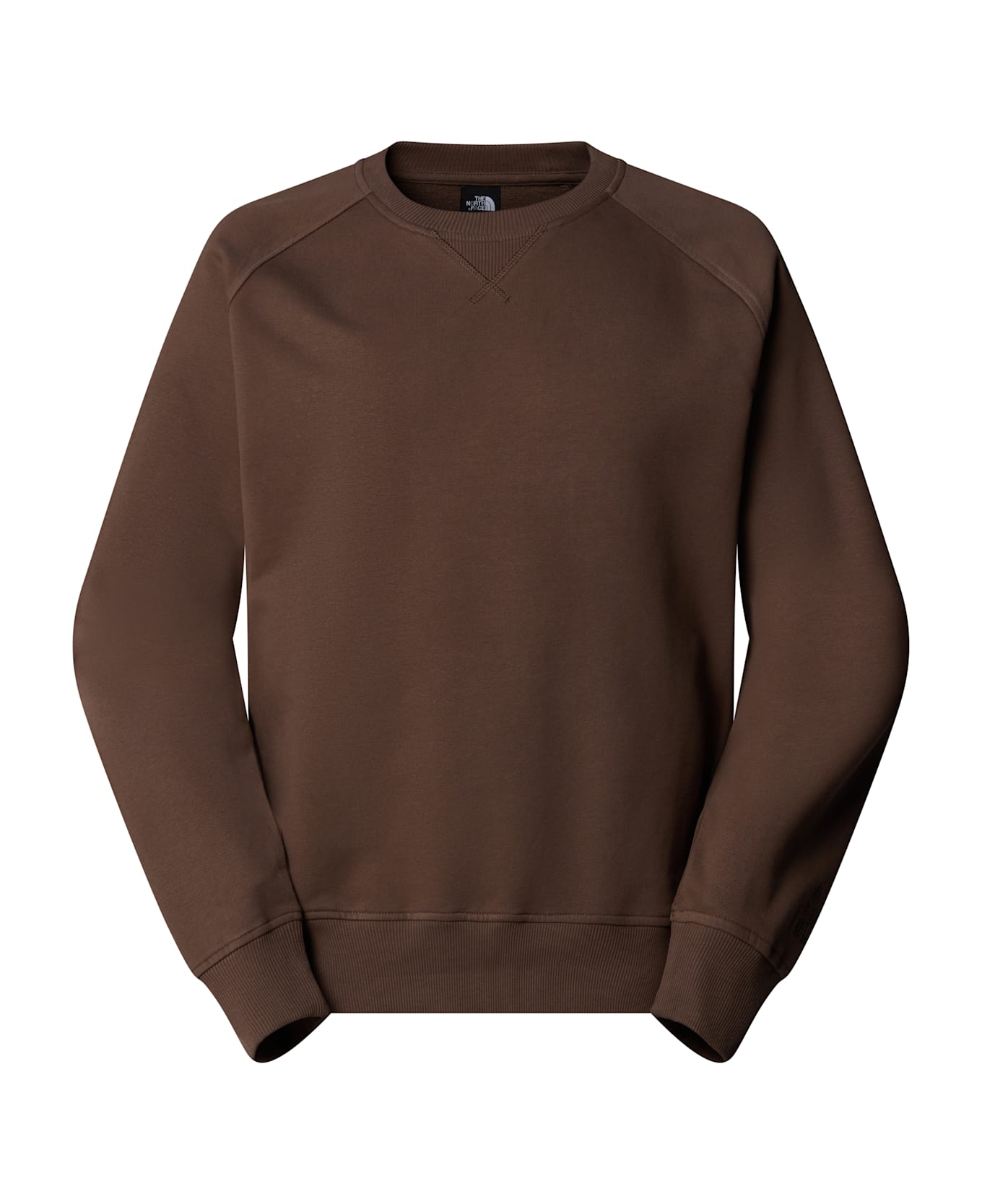 The North Face Logo Rmst Relaxed Crew - Smokey Brown