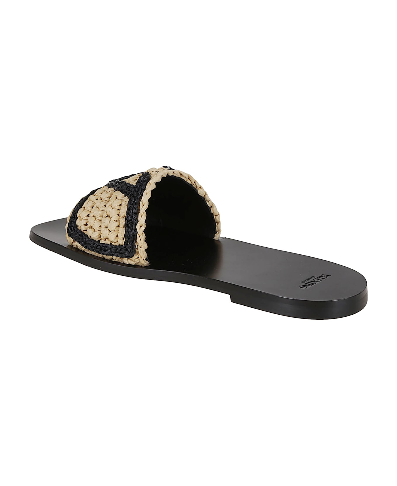 Valentino Garavani Slide Vg Viva Superstar T. 05 - Naturale Nero
