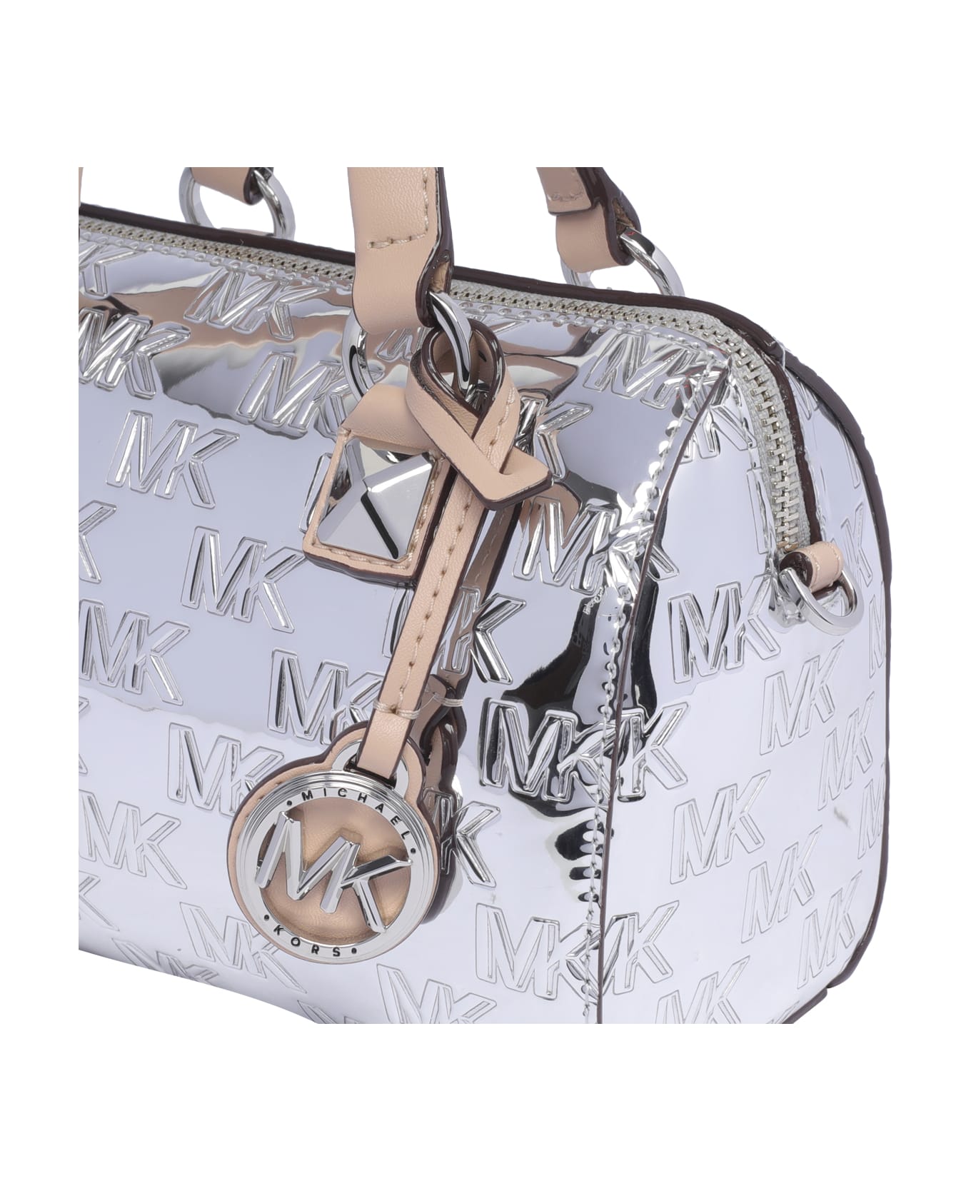 MICHAEL Michael Kors Grayson Handbag - Silver