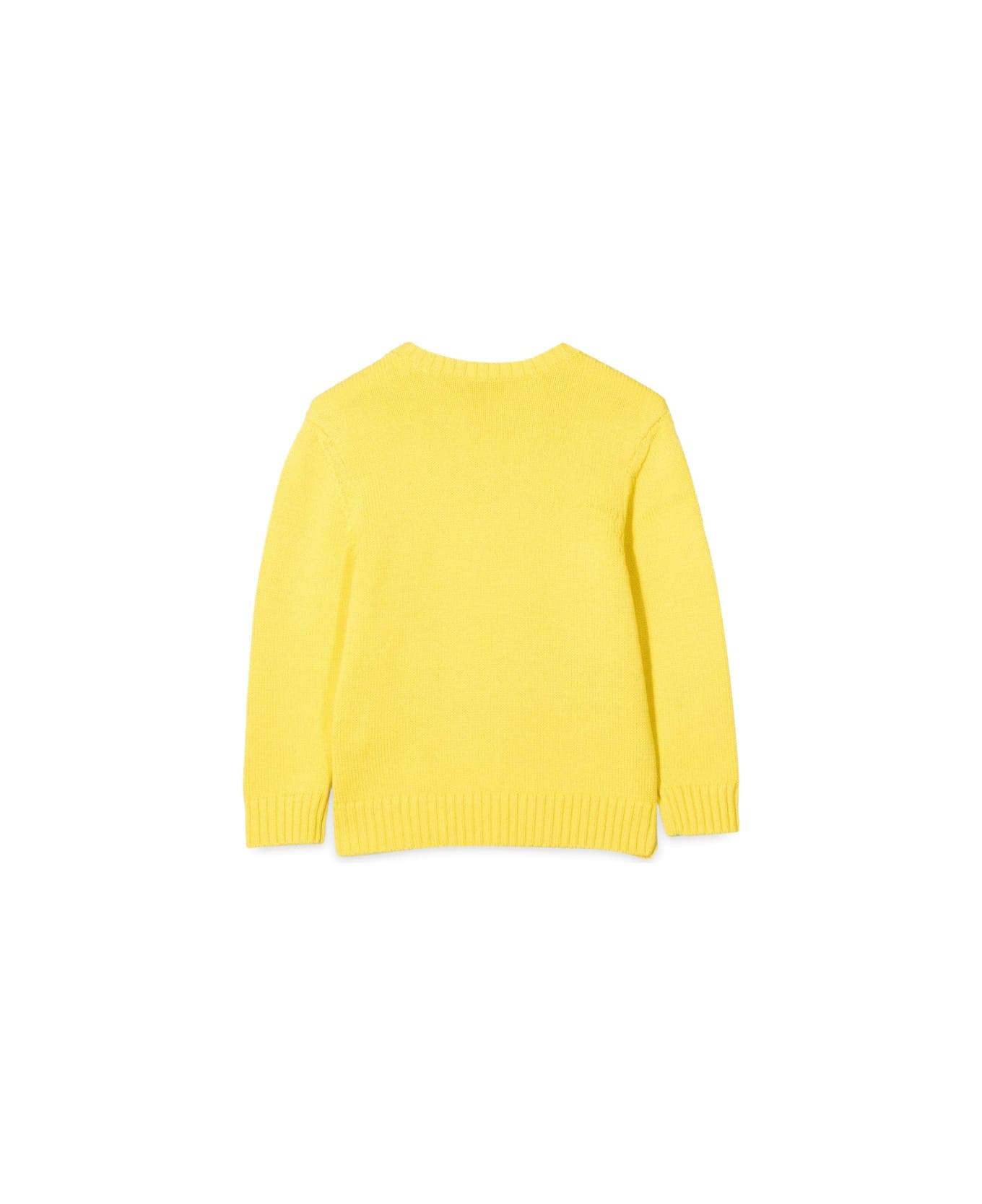 Givenchy Knitted Jumper Givenchy Jacquard Logo - YELLOW