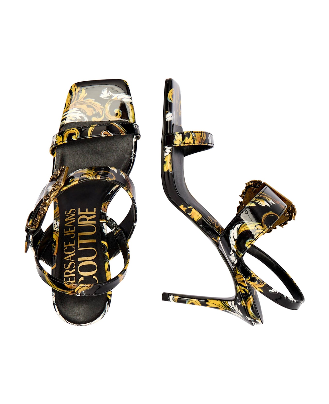Versace Jeans Couture Sandals - Black