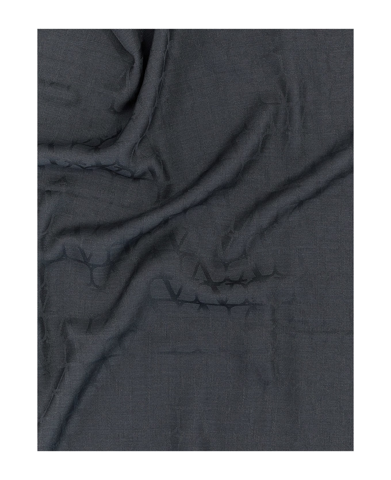 Valentino Garavani 'toile Iconographe' Shawl - Gray