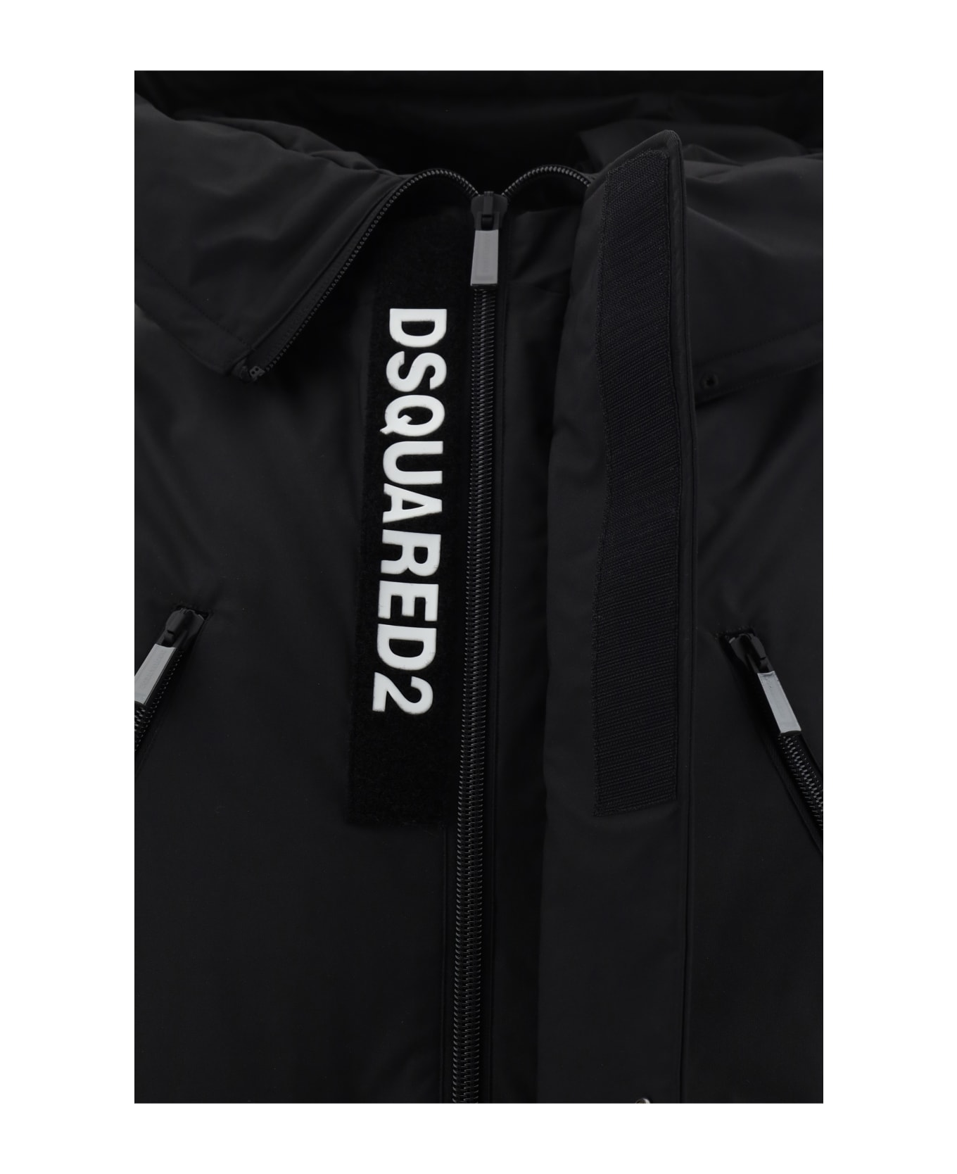 Dsquared2 Parka Jacket - Black コート