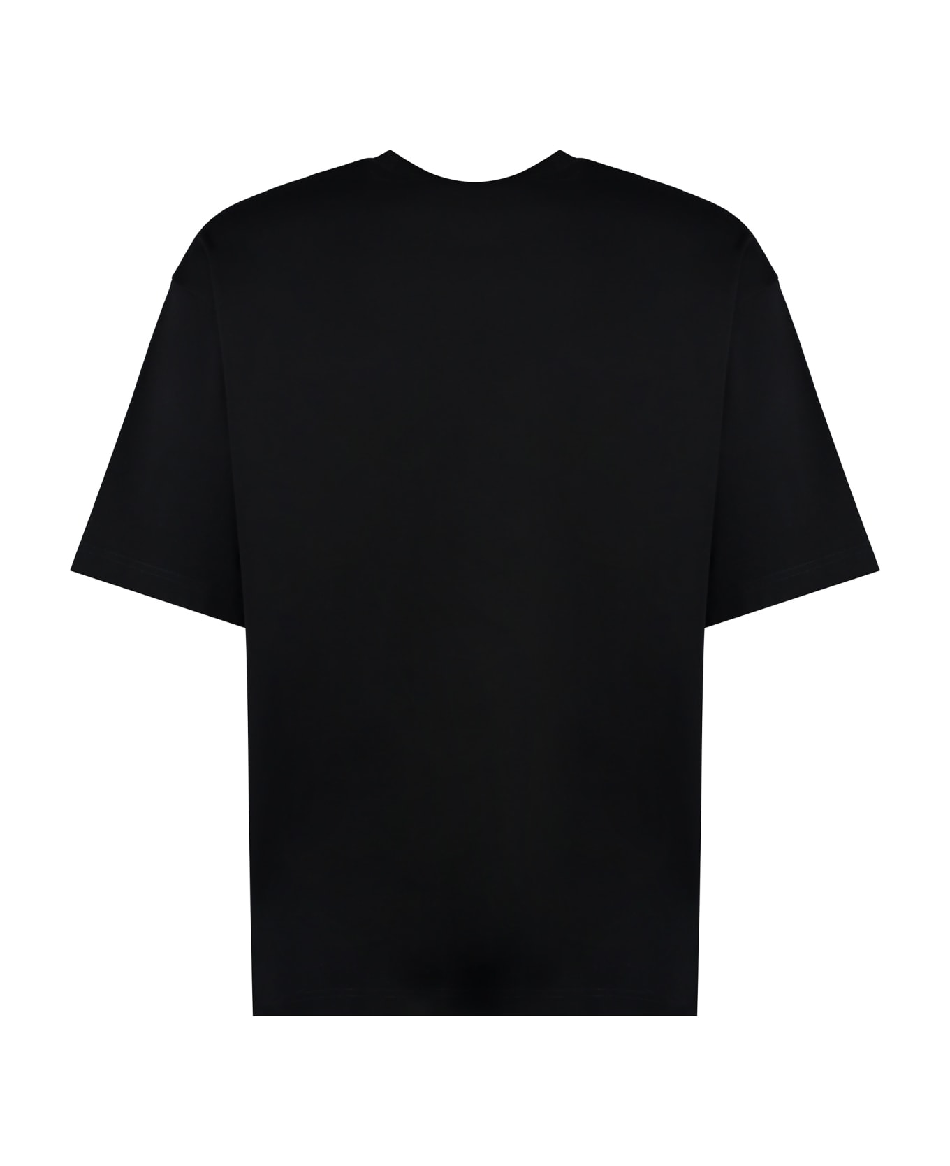 Lanvin Logo Cotton T-shirt - black
