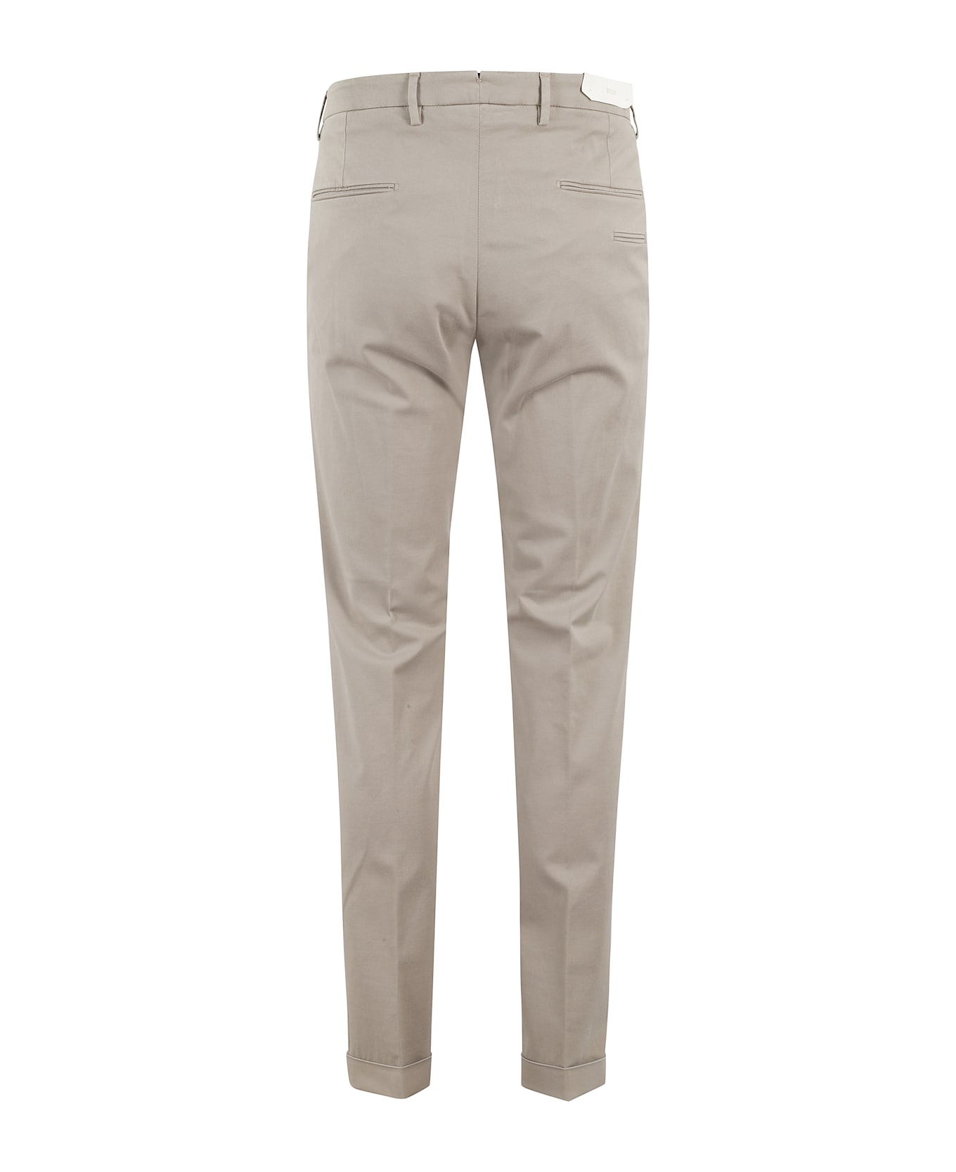 Briglia 1949 Pant V.piatto Tricotina Cot Lyocell - Tortora