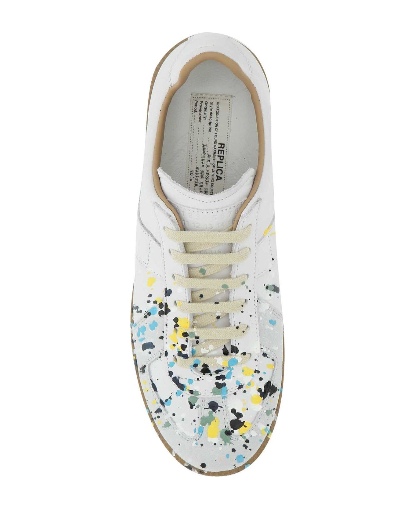 Maison Margiela Replica Paint Splatter Sneakers - MultiColour